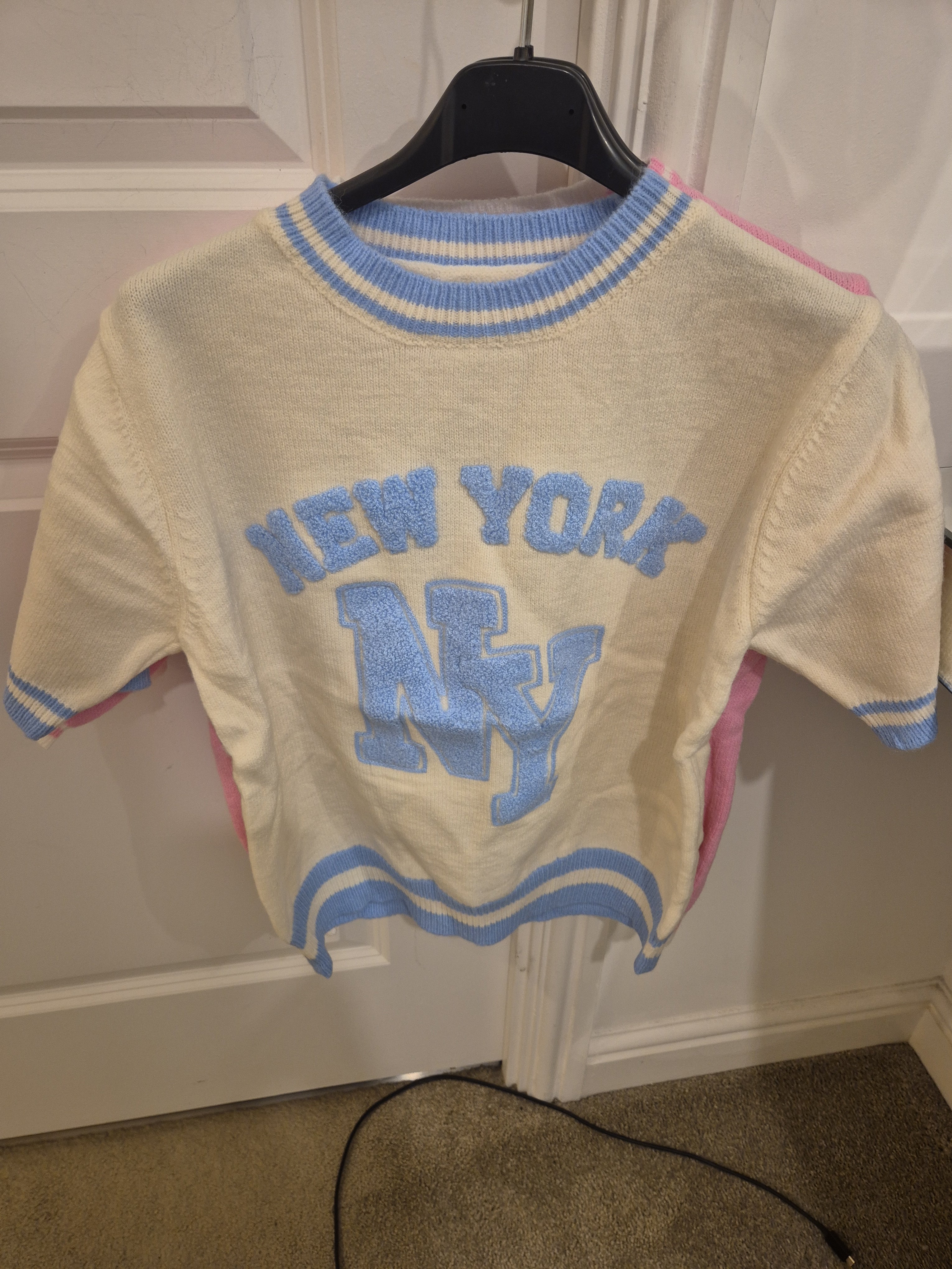 New York Knitted Jumper One Size