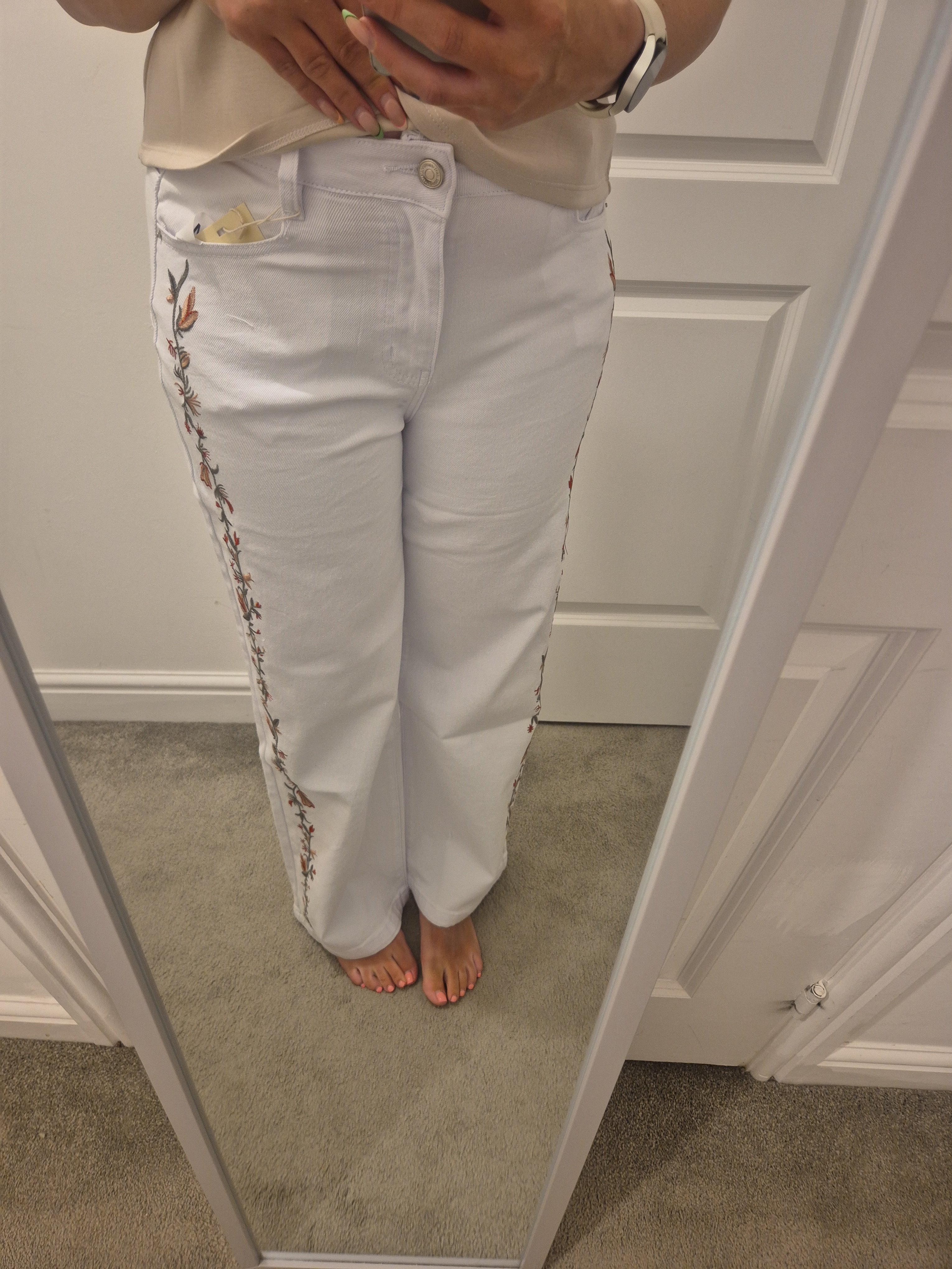 Flower Jeans