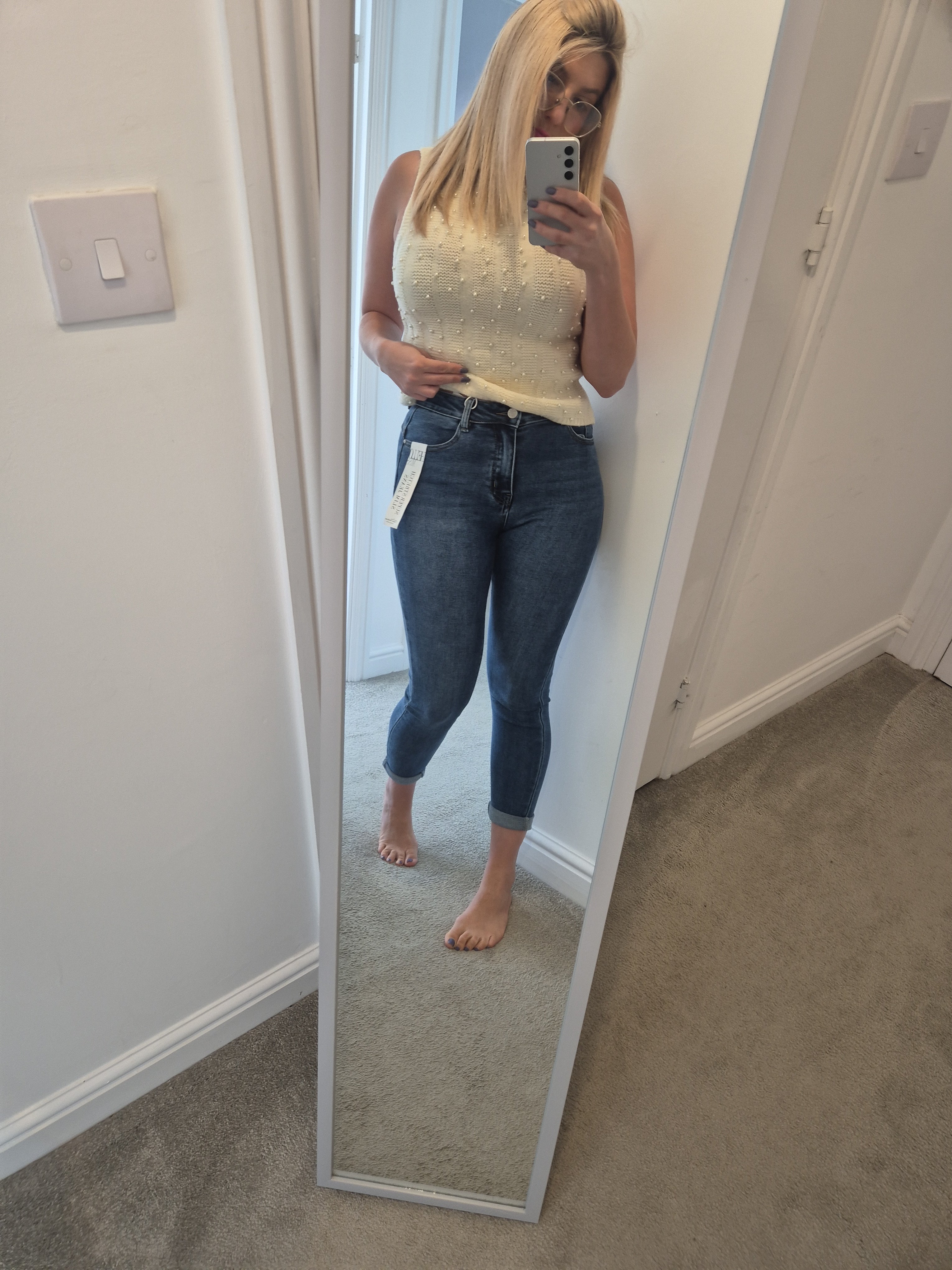 Turn Up Jeans