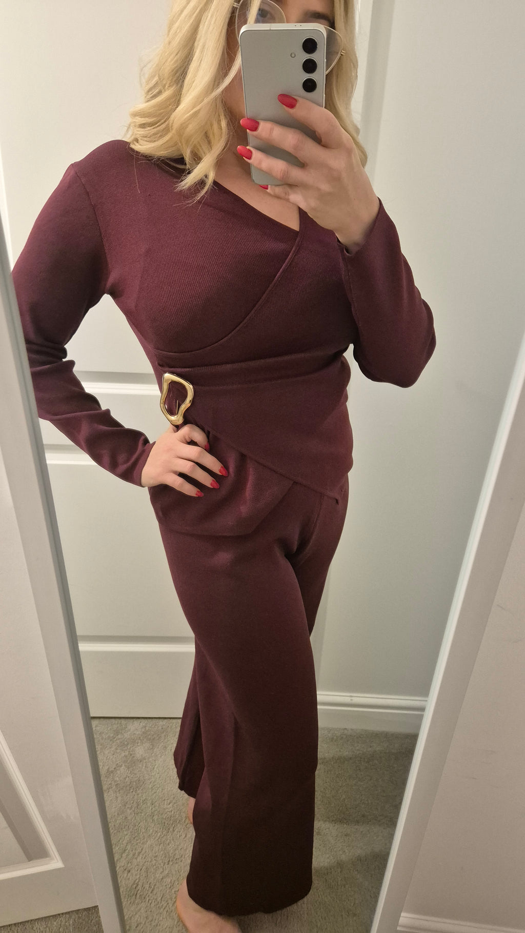 Broach Trouser Set One Size Various Colours