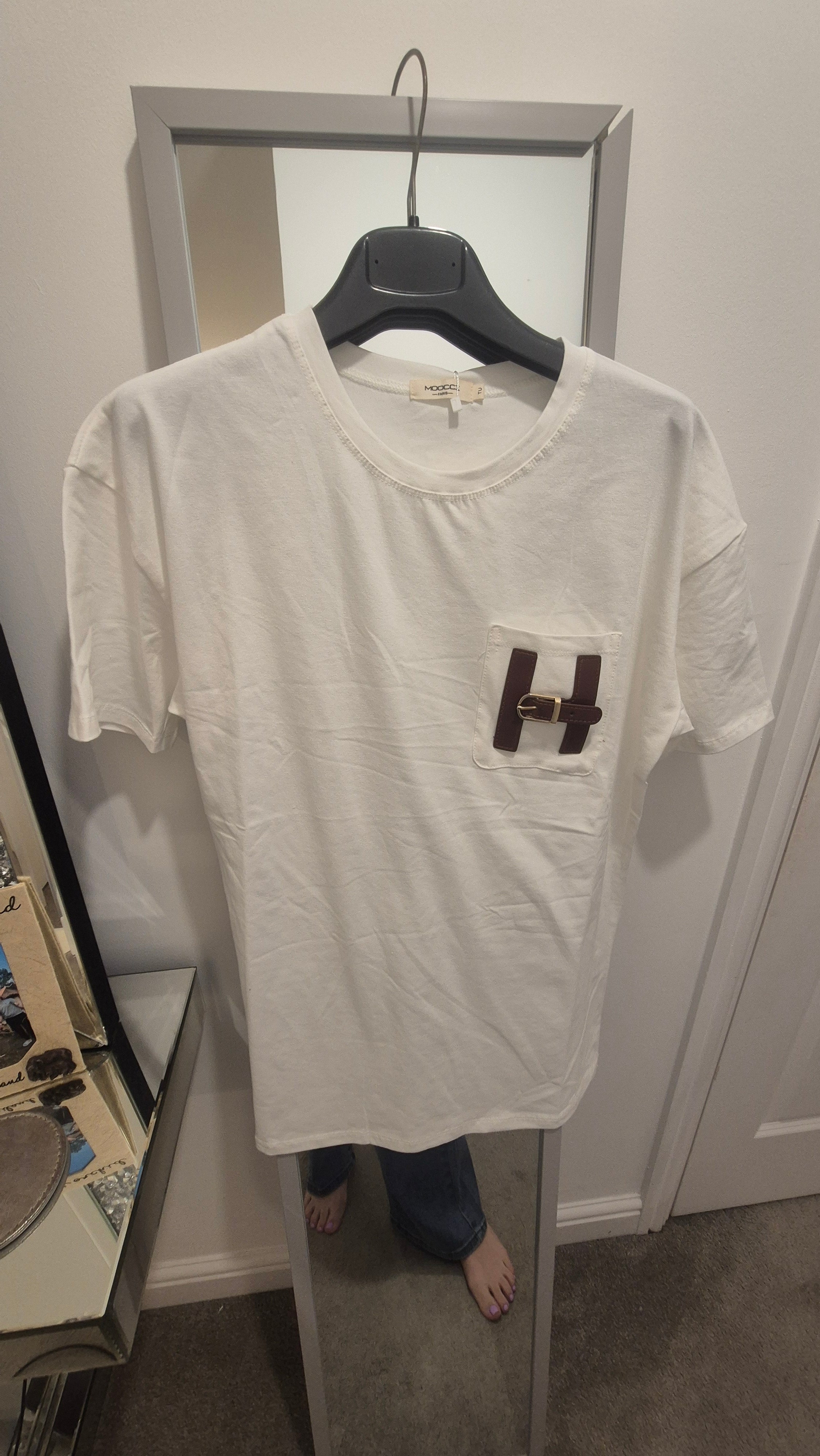 H Tee Cotton One Size