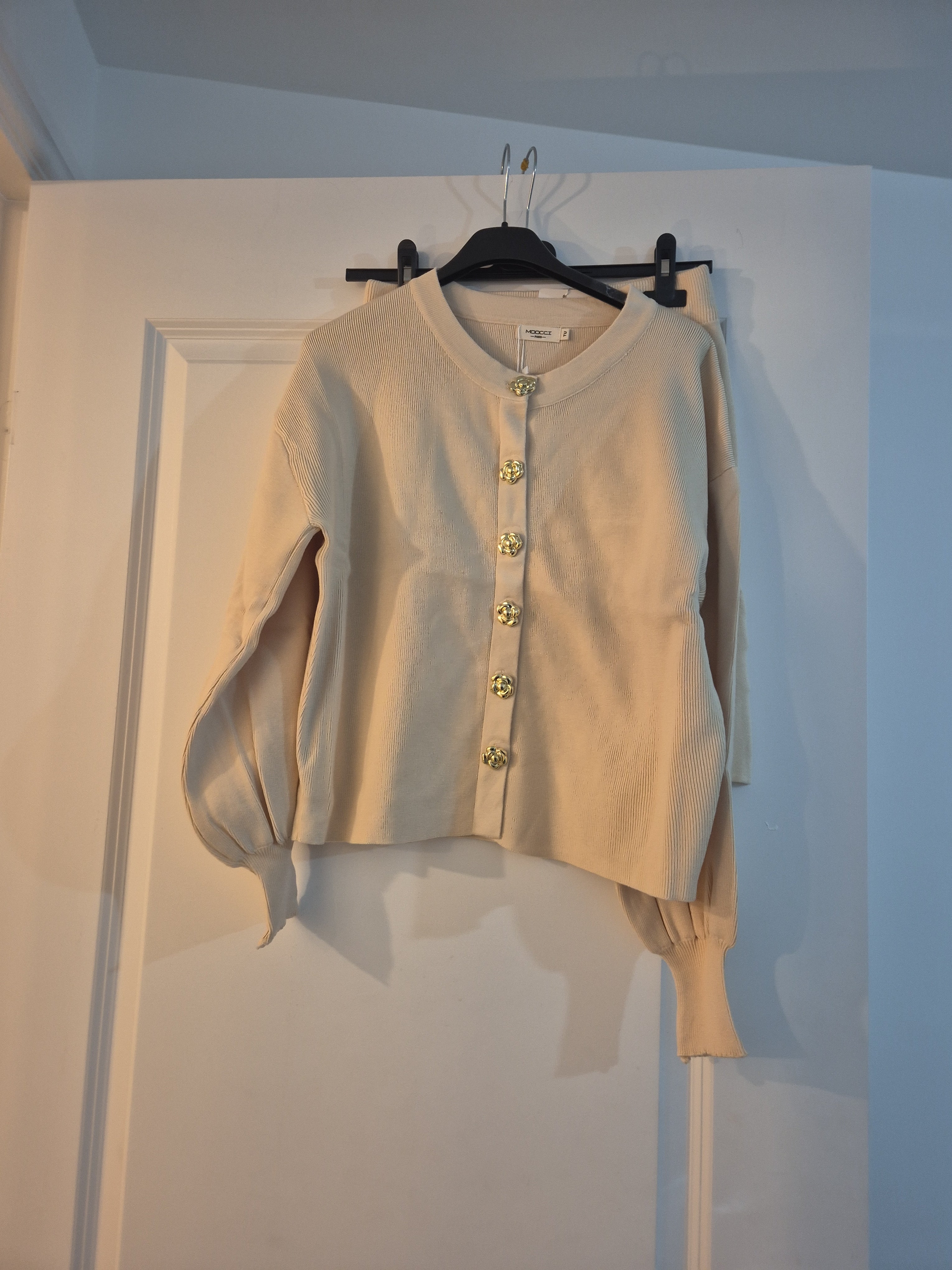 Rose Cardigan Set One Size Various Colours
