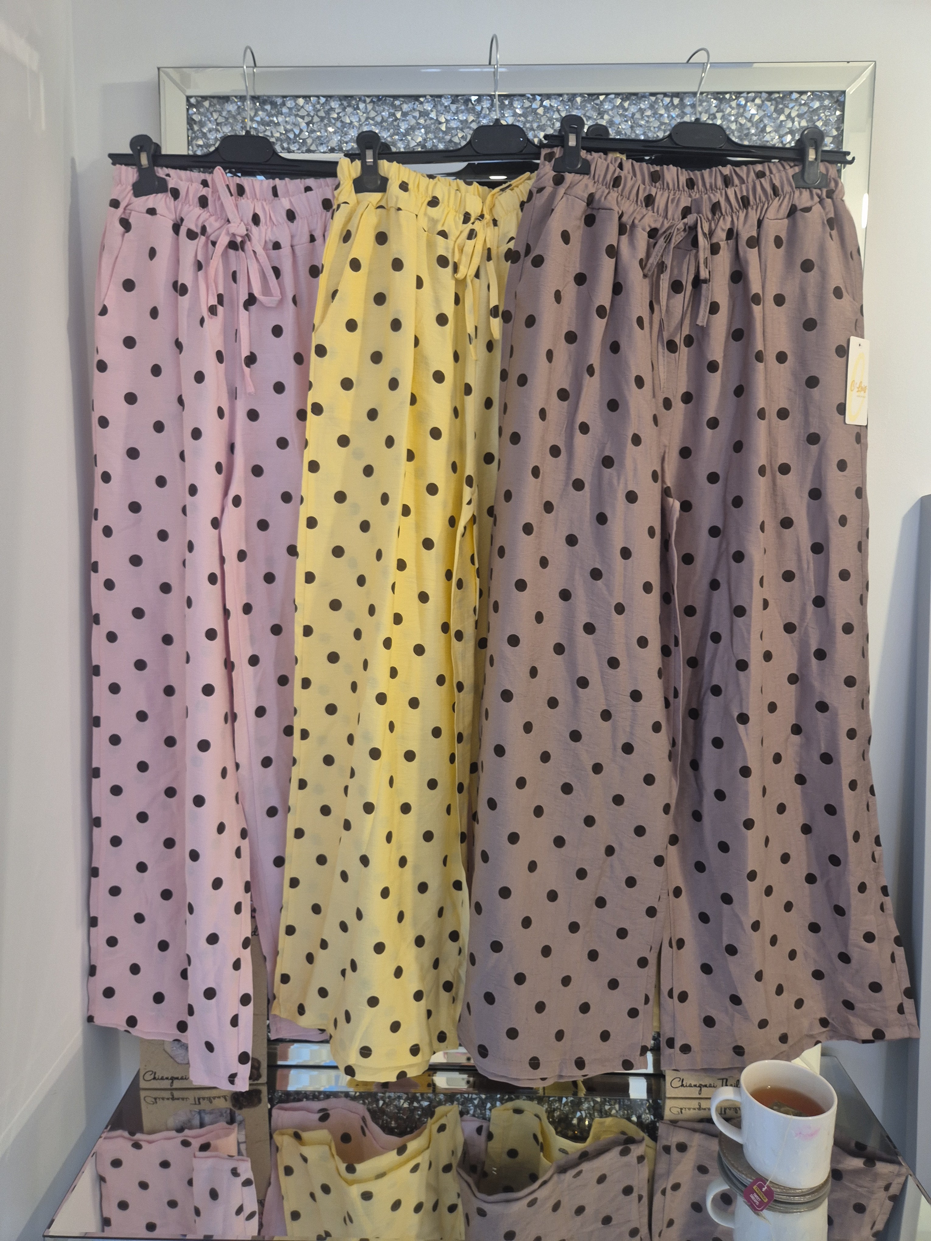 Polka Dot Trouser One Size