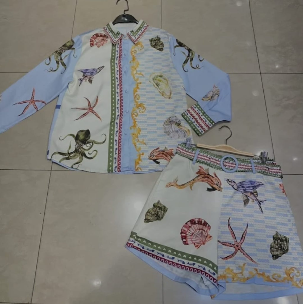 Sea Shell Short Set