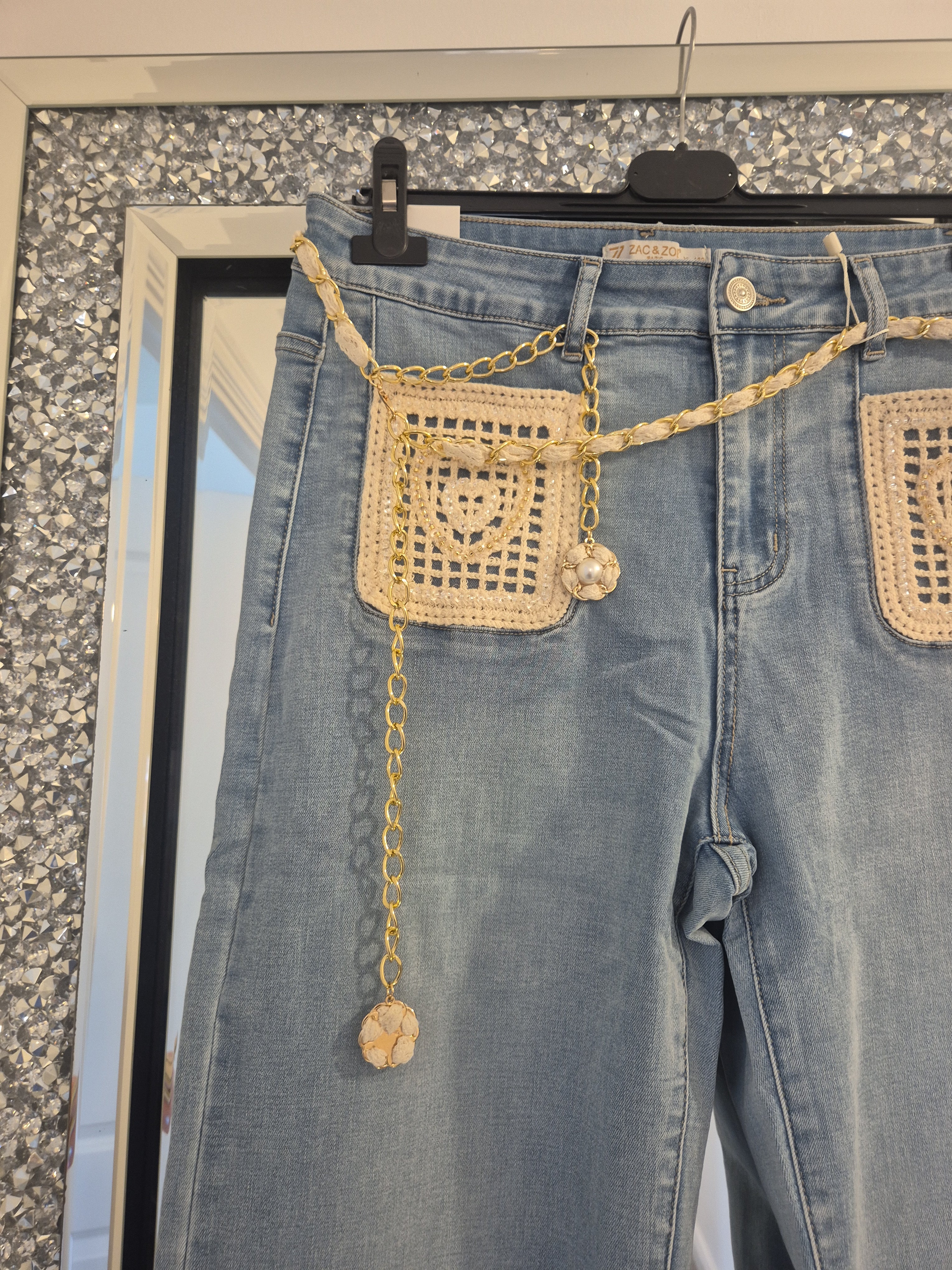 Crochet Jeans