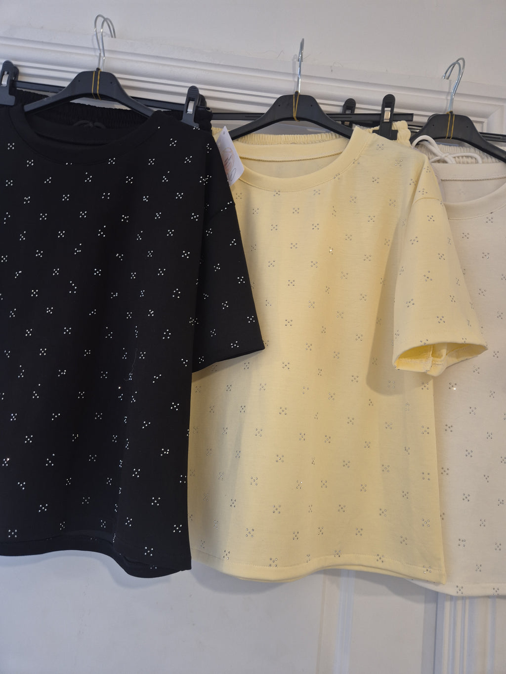 Sparkle Short Set One Size Various Colours
