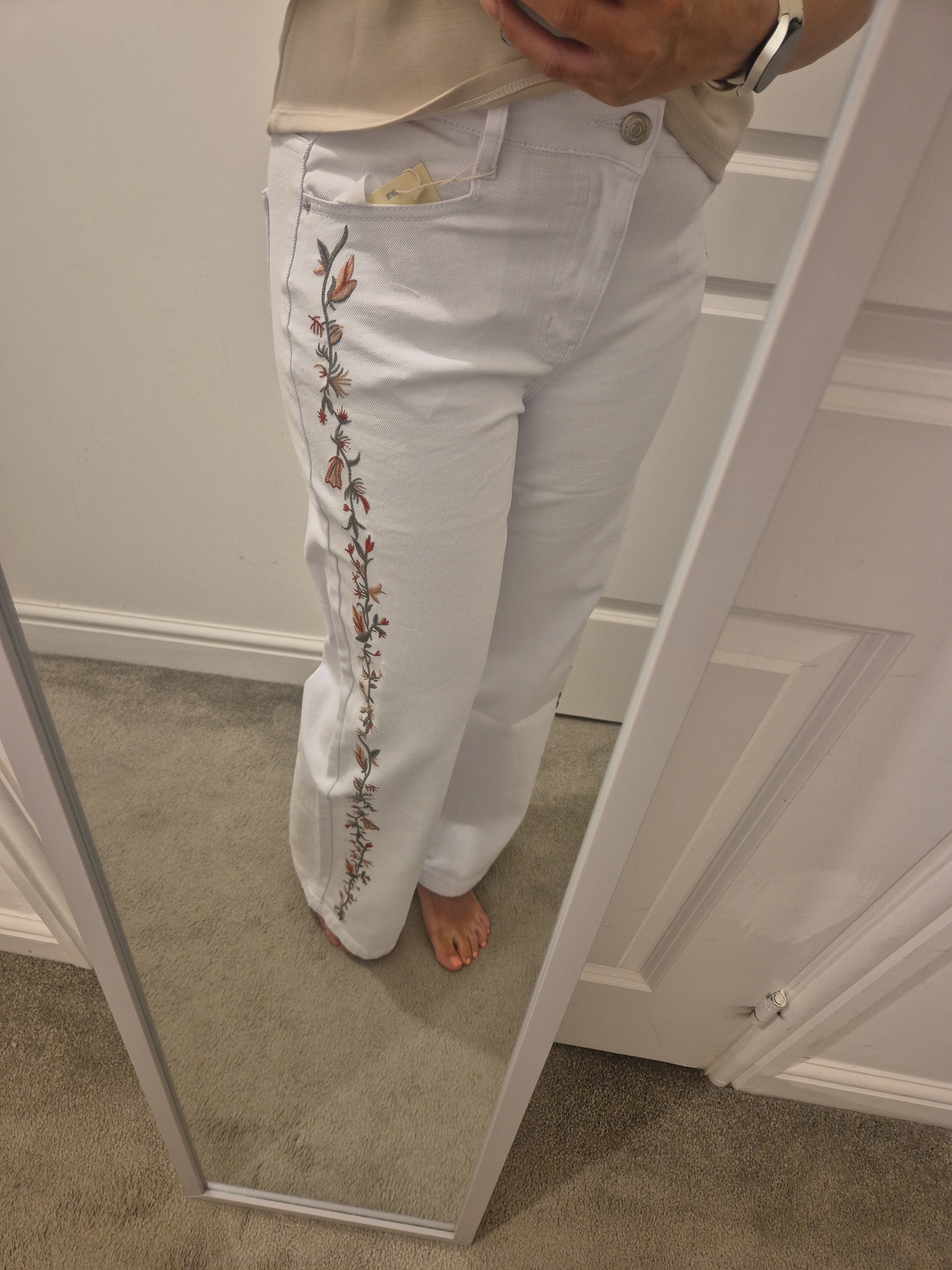 Flower Jeans