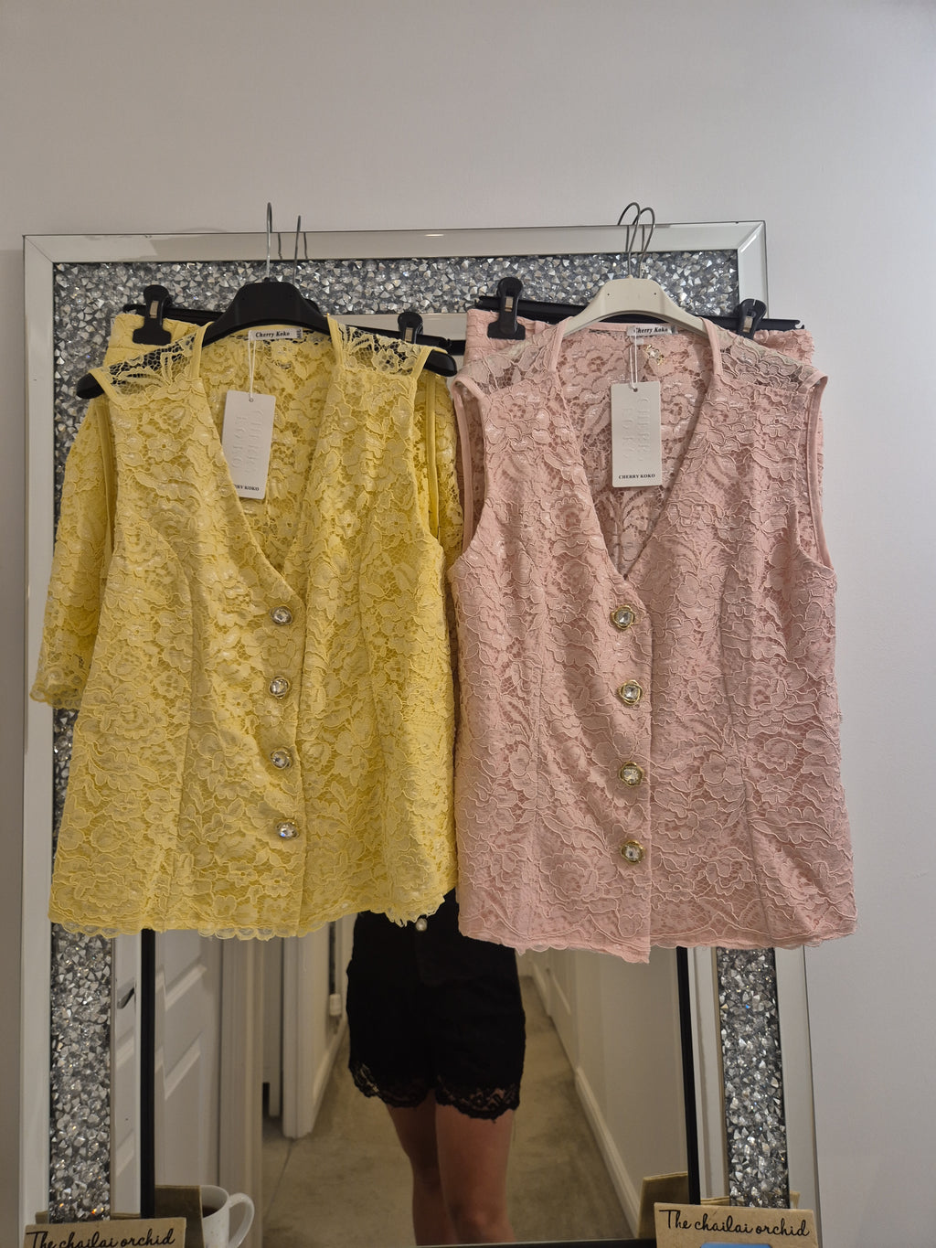 Lucy Lace Short Set S/M 6-10