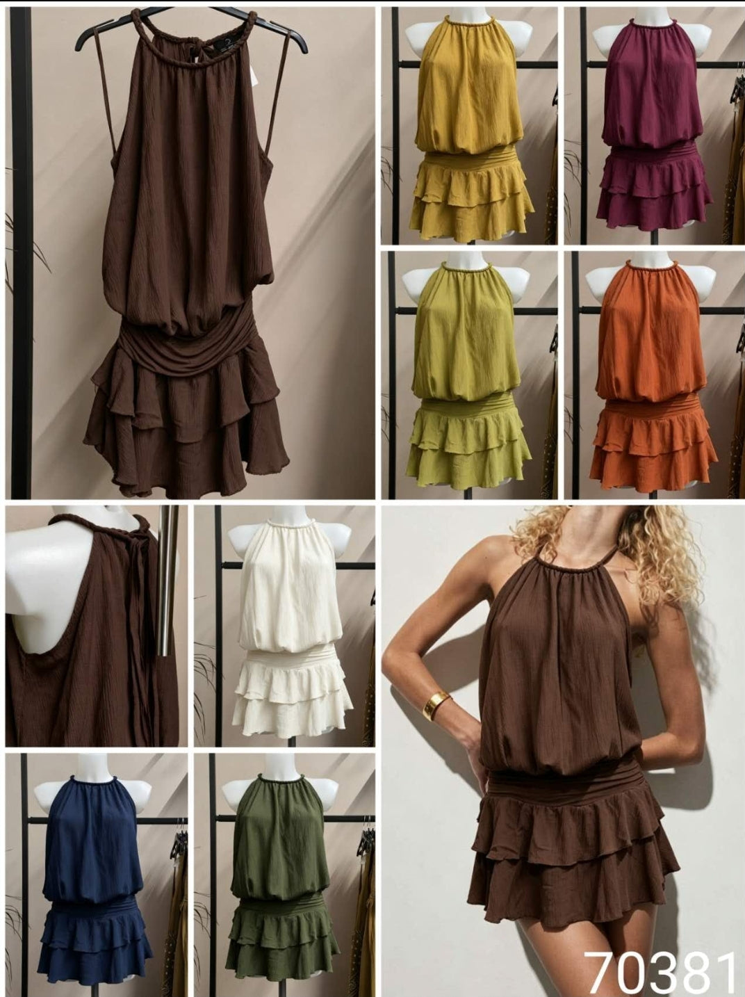 Plaited Playsuit Cheesecloth One Size