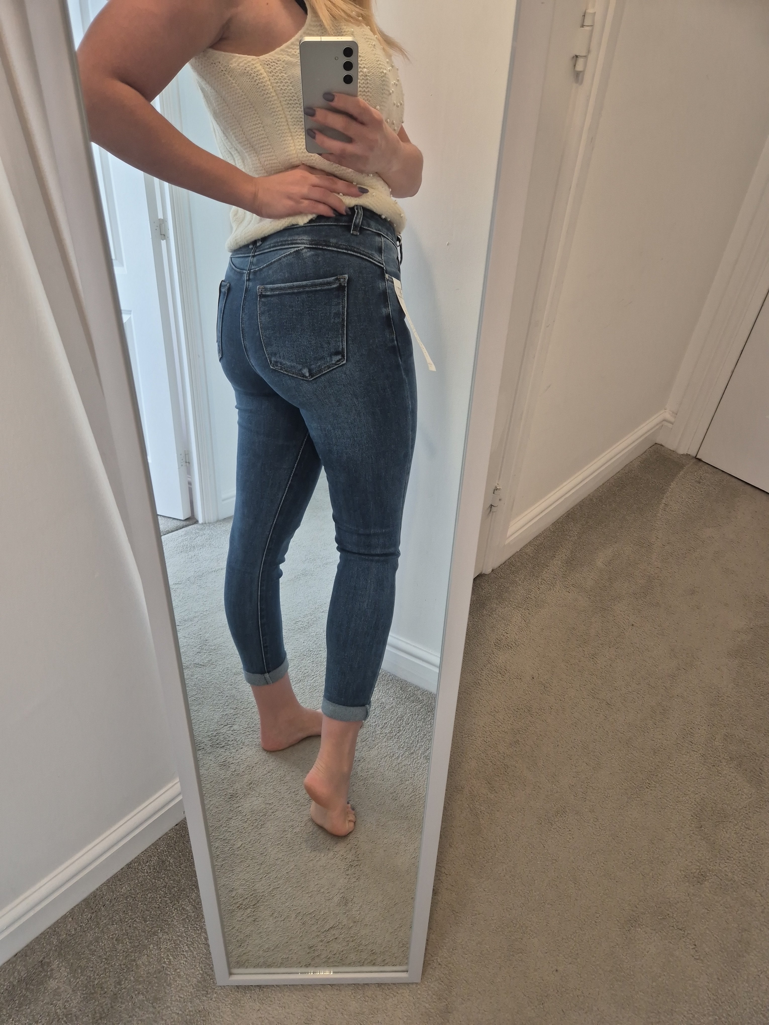 Turn Up Jeans