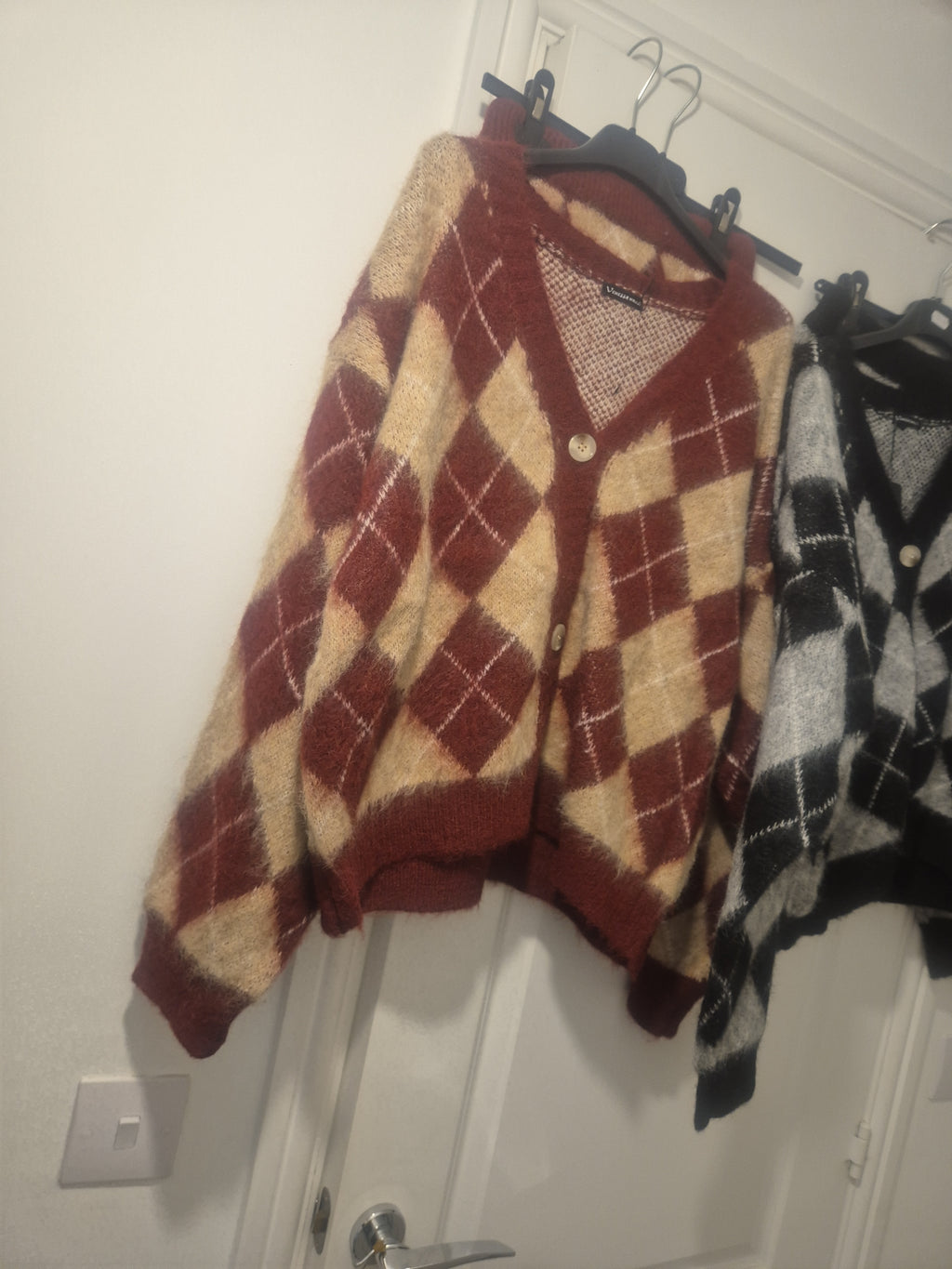 Argyle Skirt Set One Size
