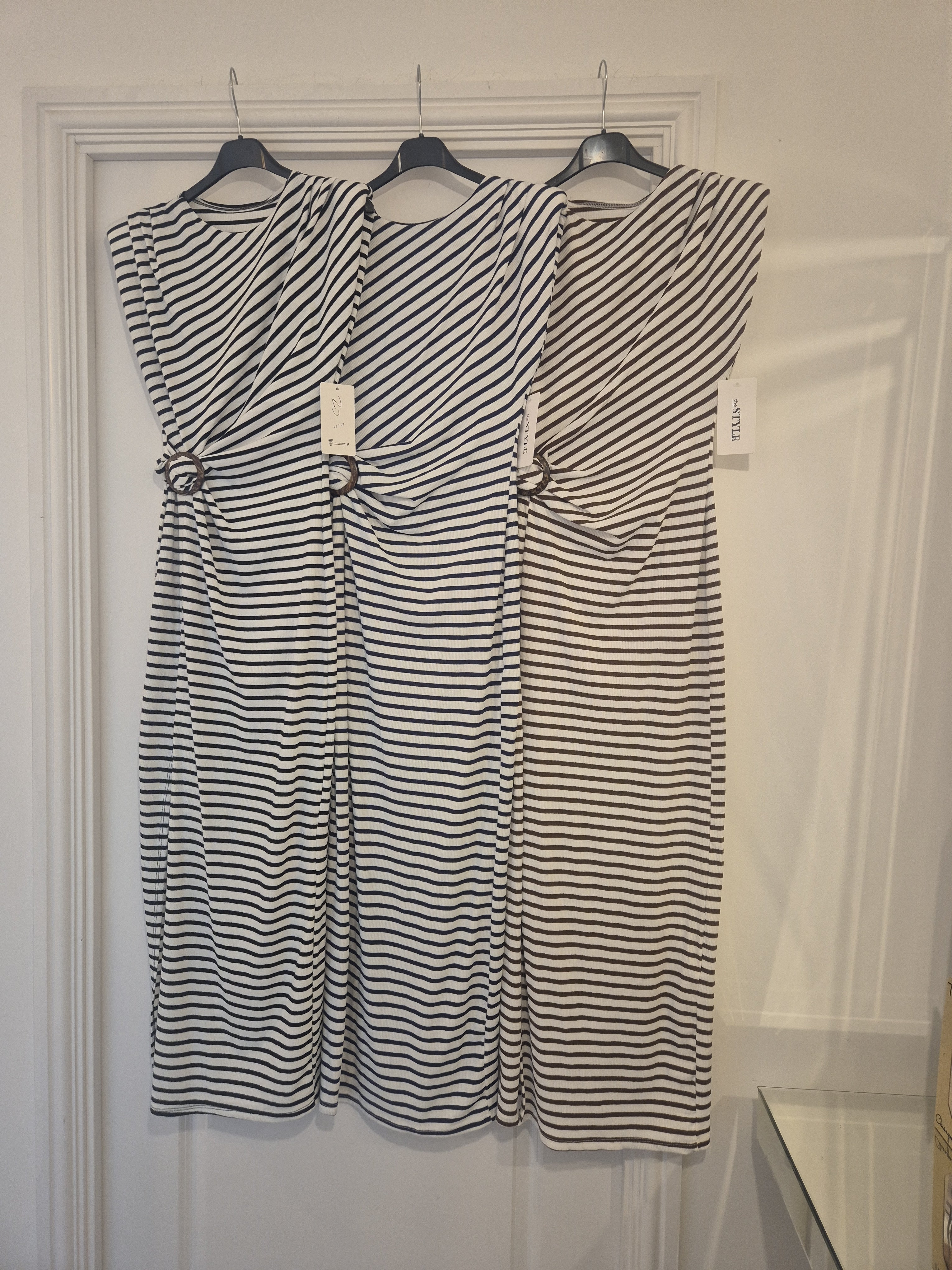 Stripe Dress One Size