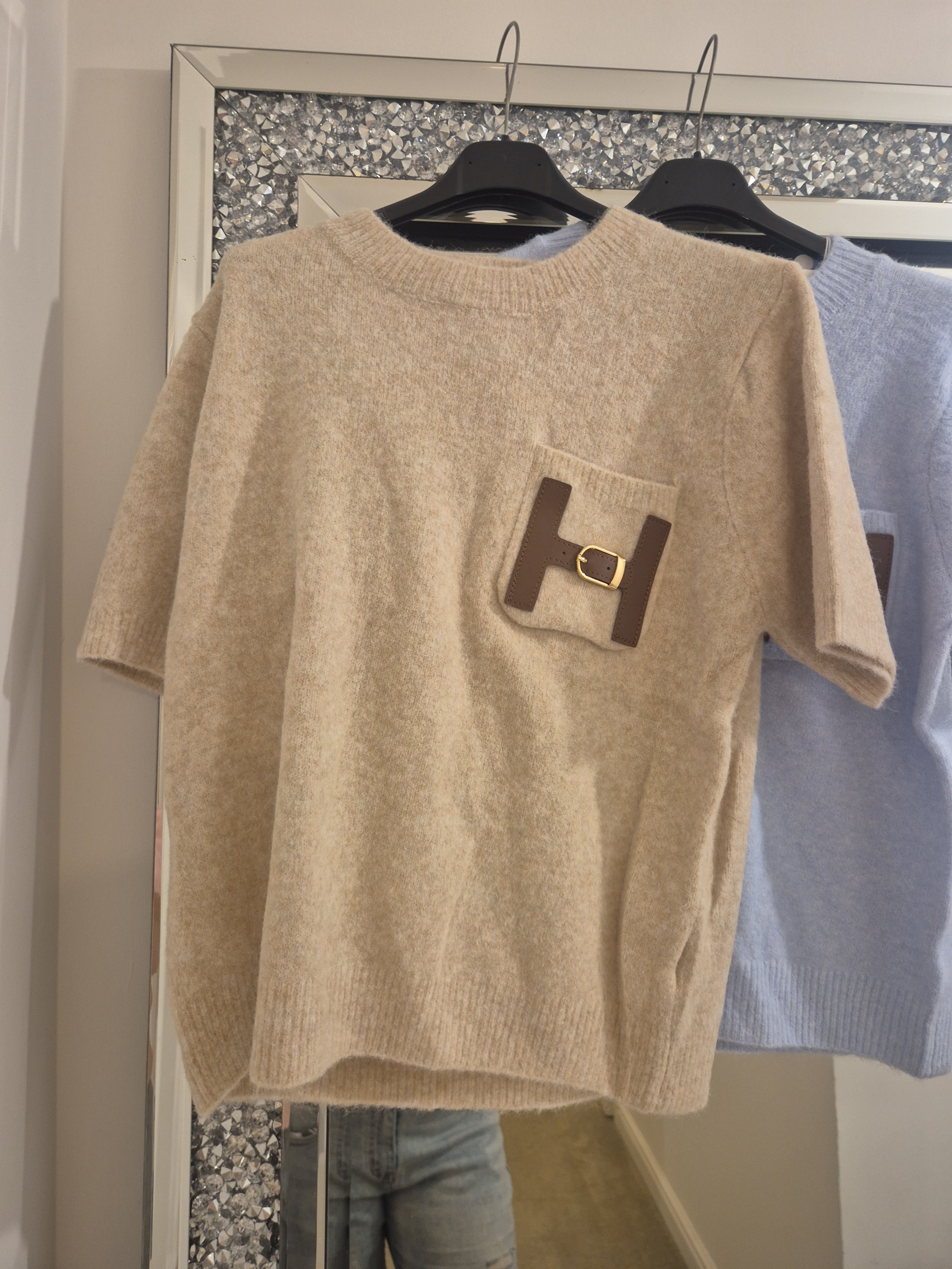H Knitted Tee