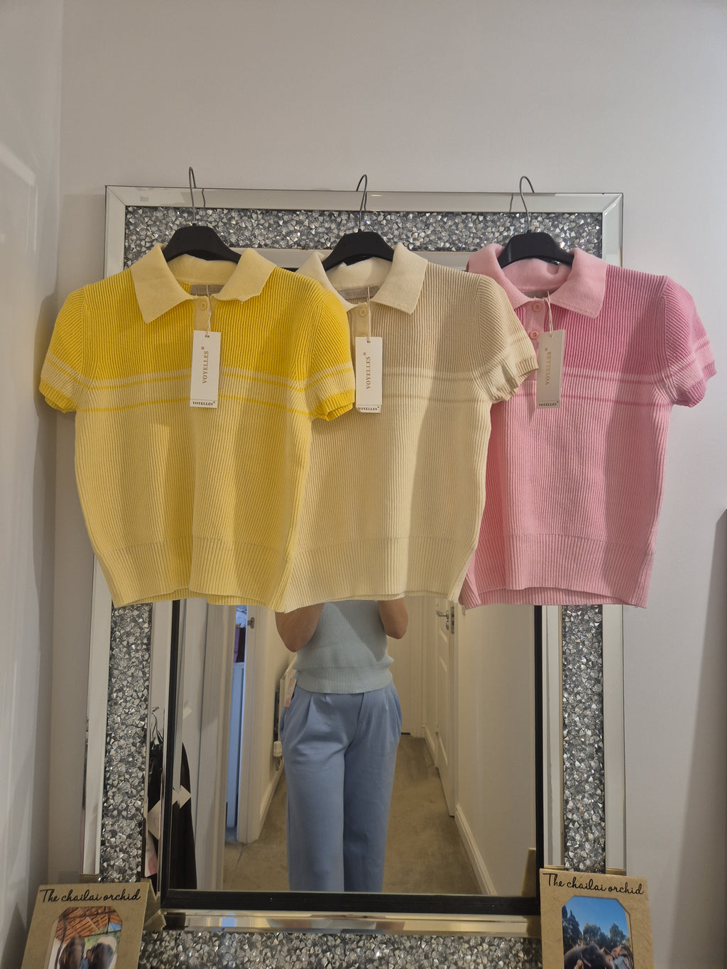 Polo Top Knitted One Size