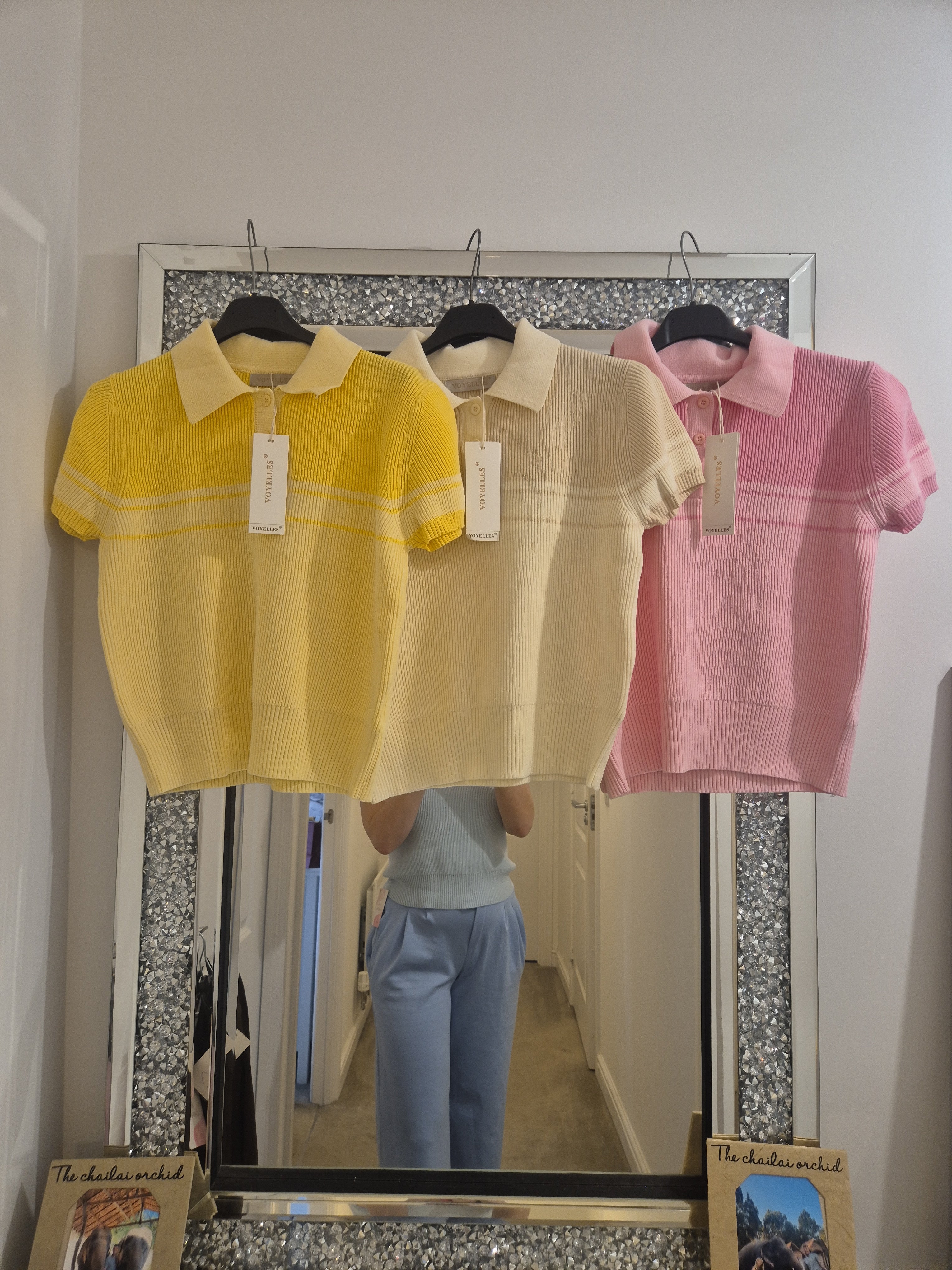 Polo Top Knitted One Size