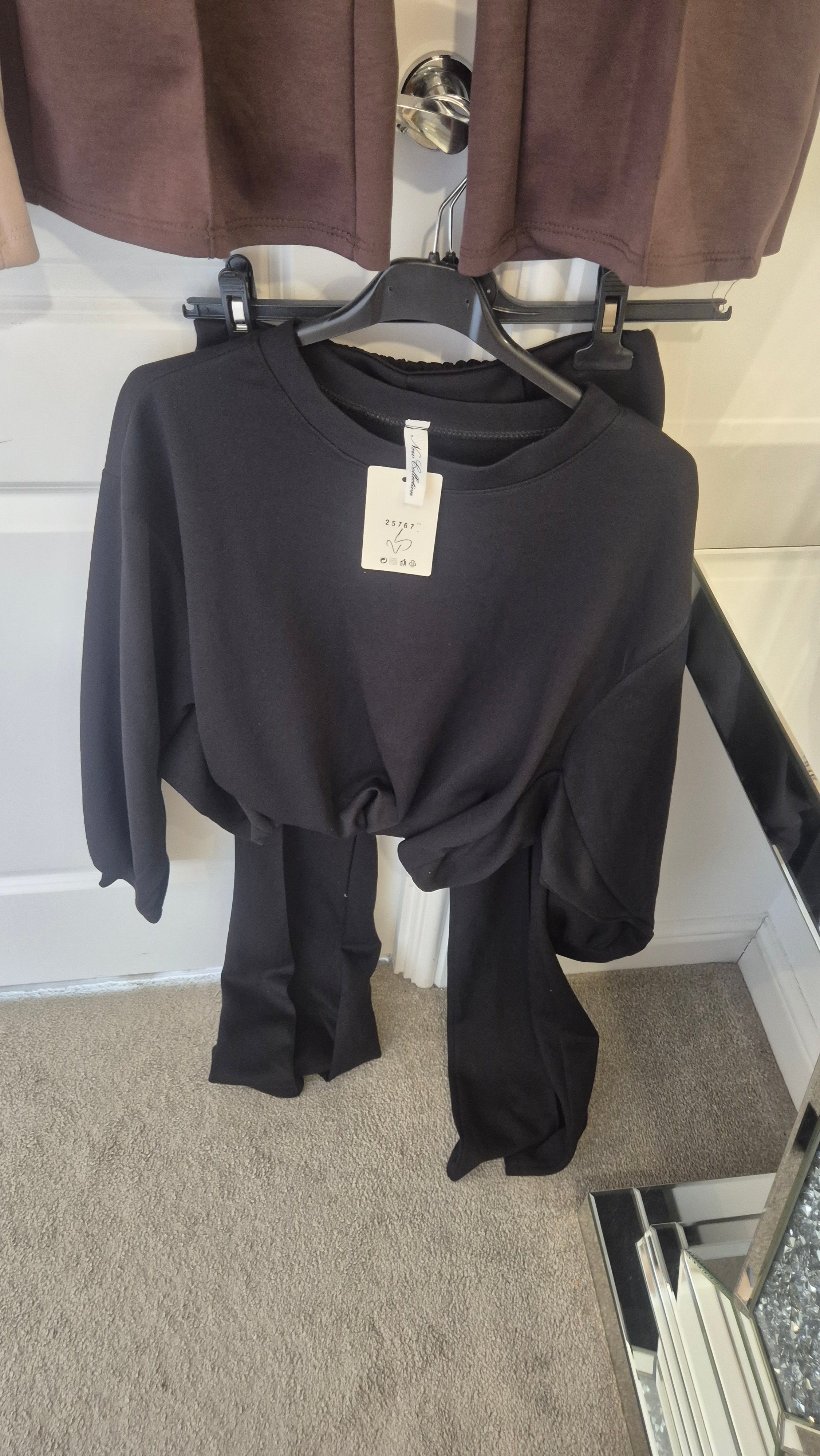 Yoga Pant Bubble Hem One Size