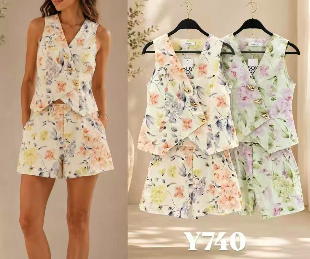 Flower Short Set m/l