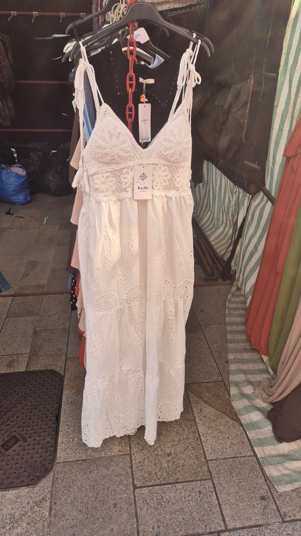 White Cotton Maxi