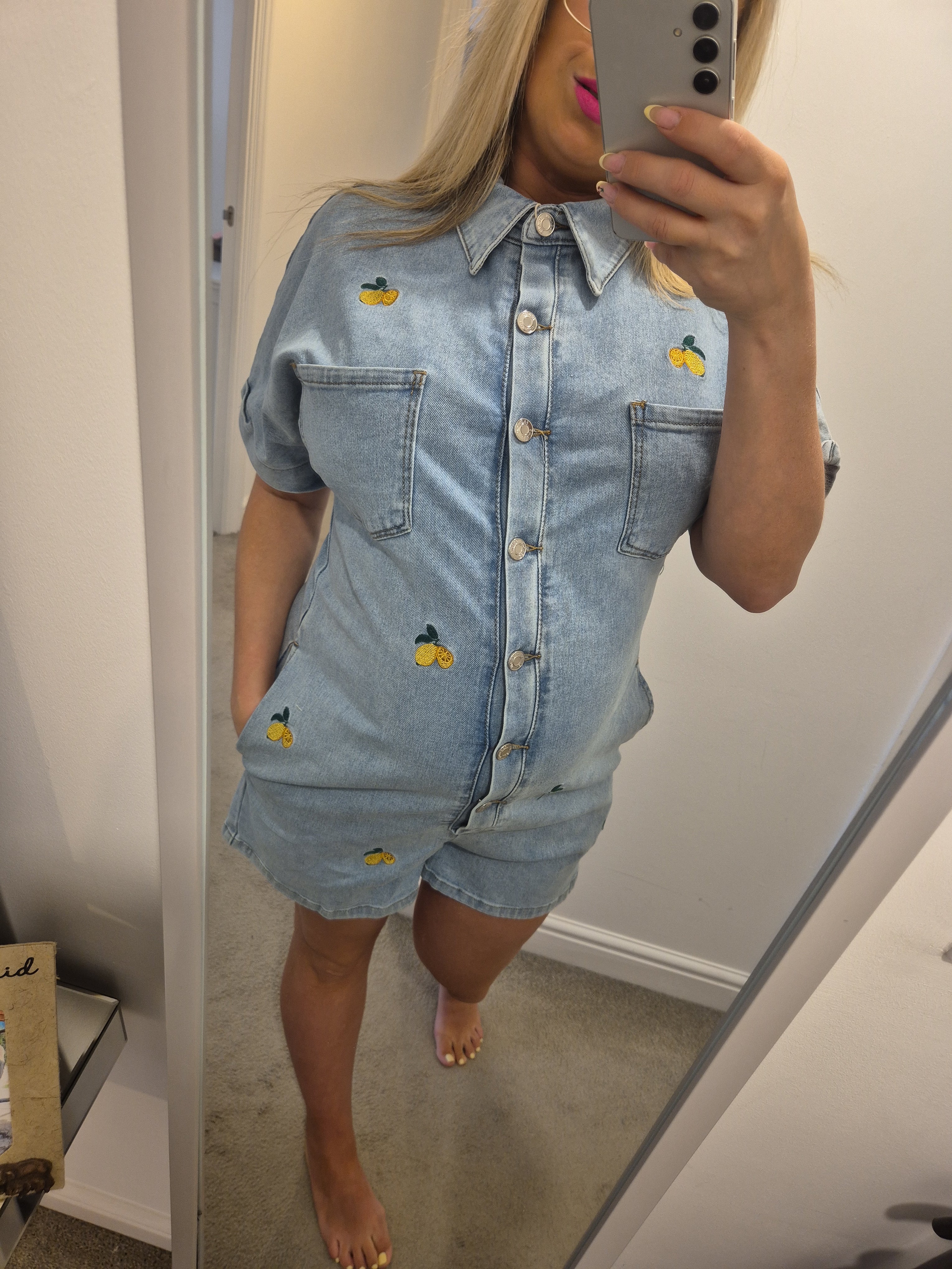 Lemon Playsuit
