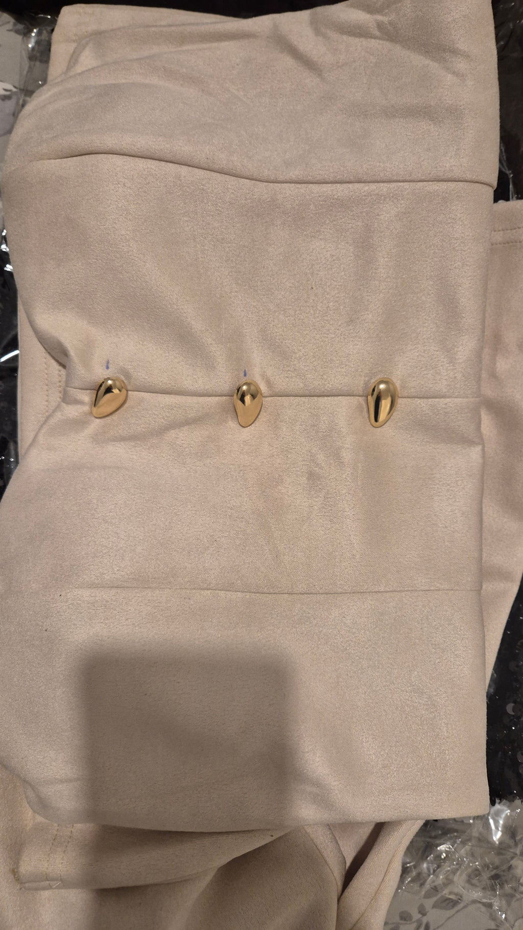 Suede Trouser Set S/M