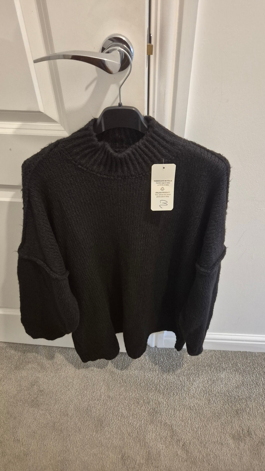 Oversized Knitted Jumper One Size