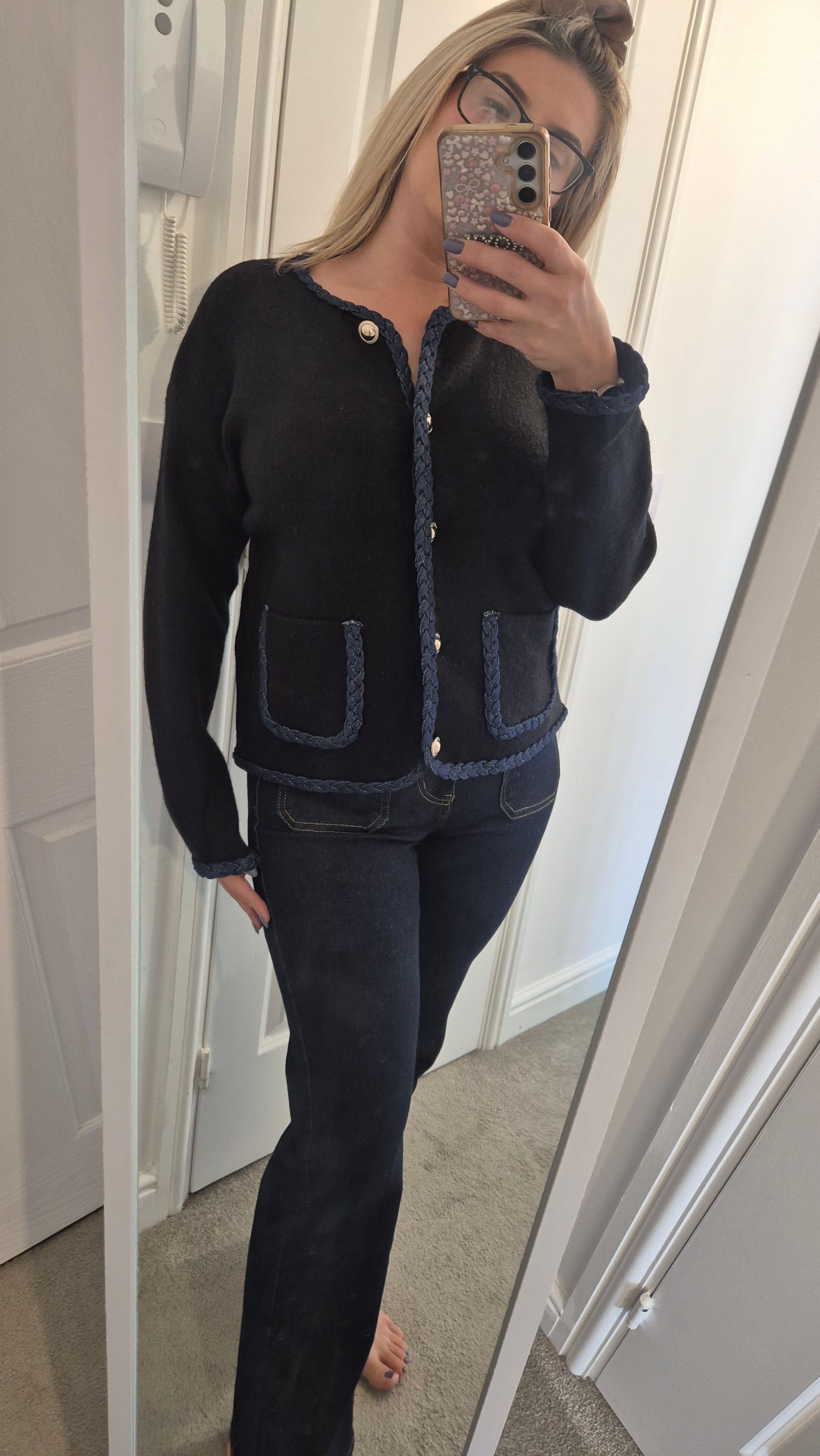 Crystal Cardigan One Size Various Colours