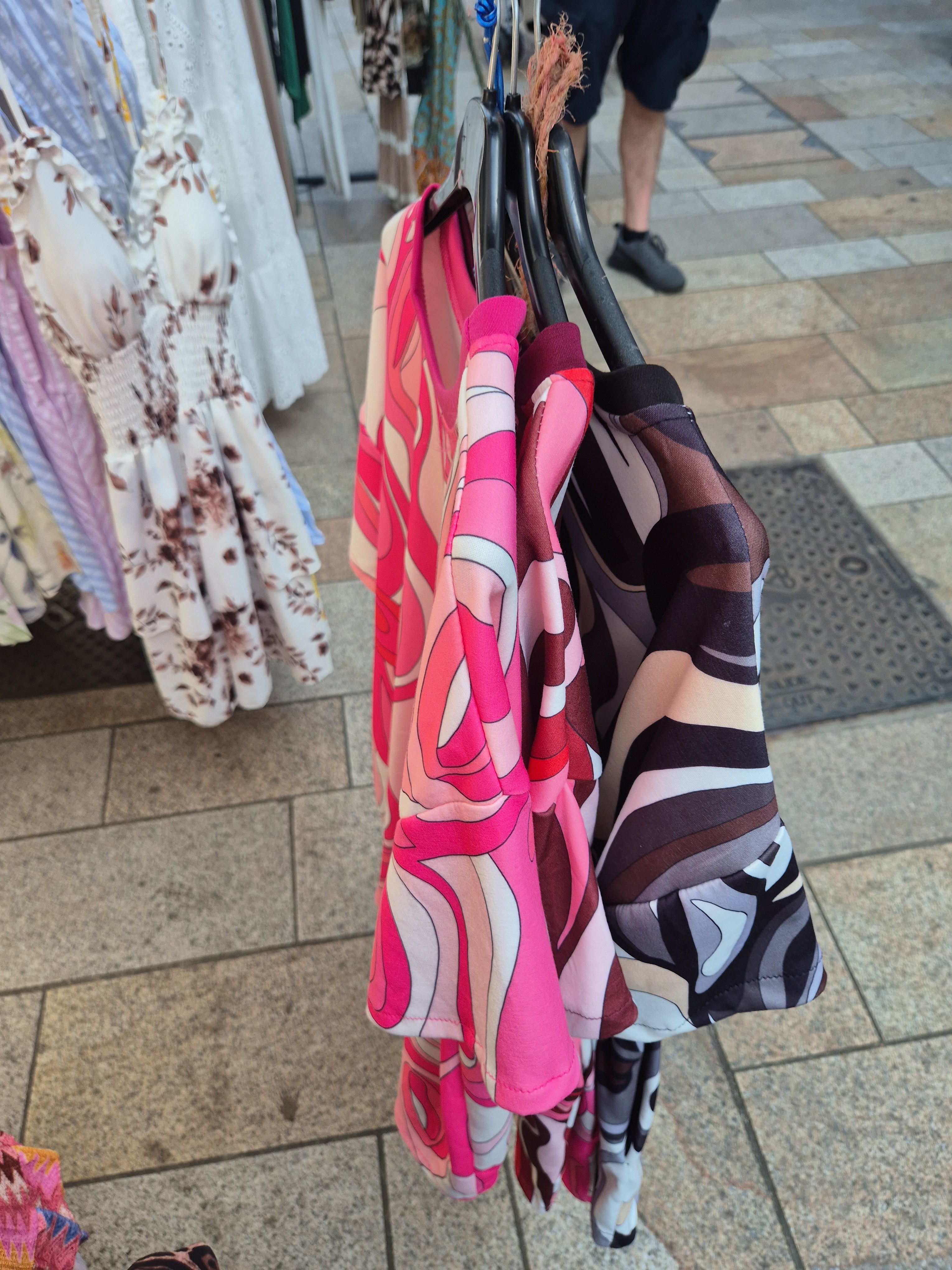 Swirly Tshirt Set One Size