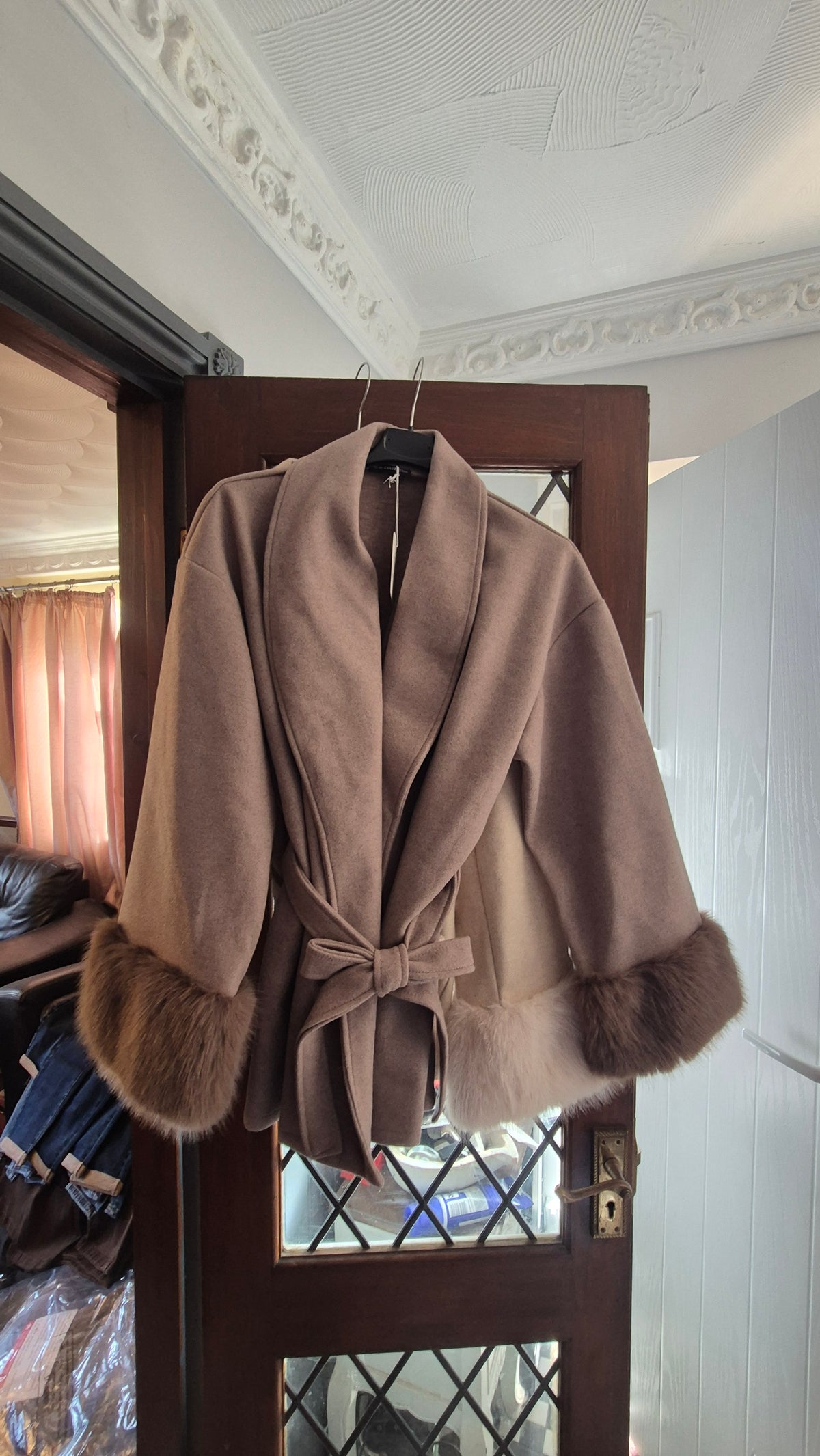 Faux Fur Jacket One Size
