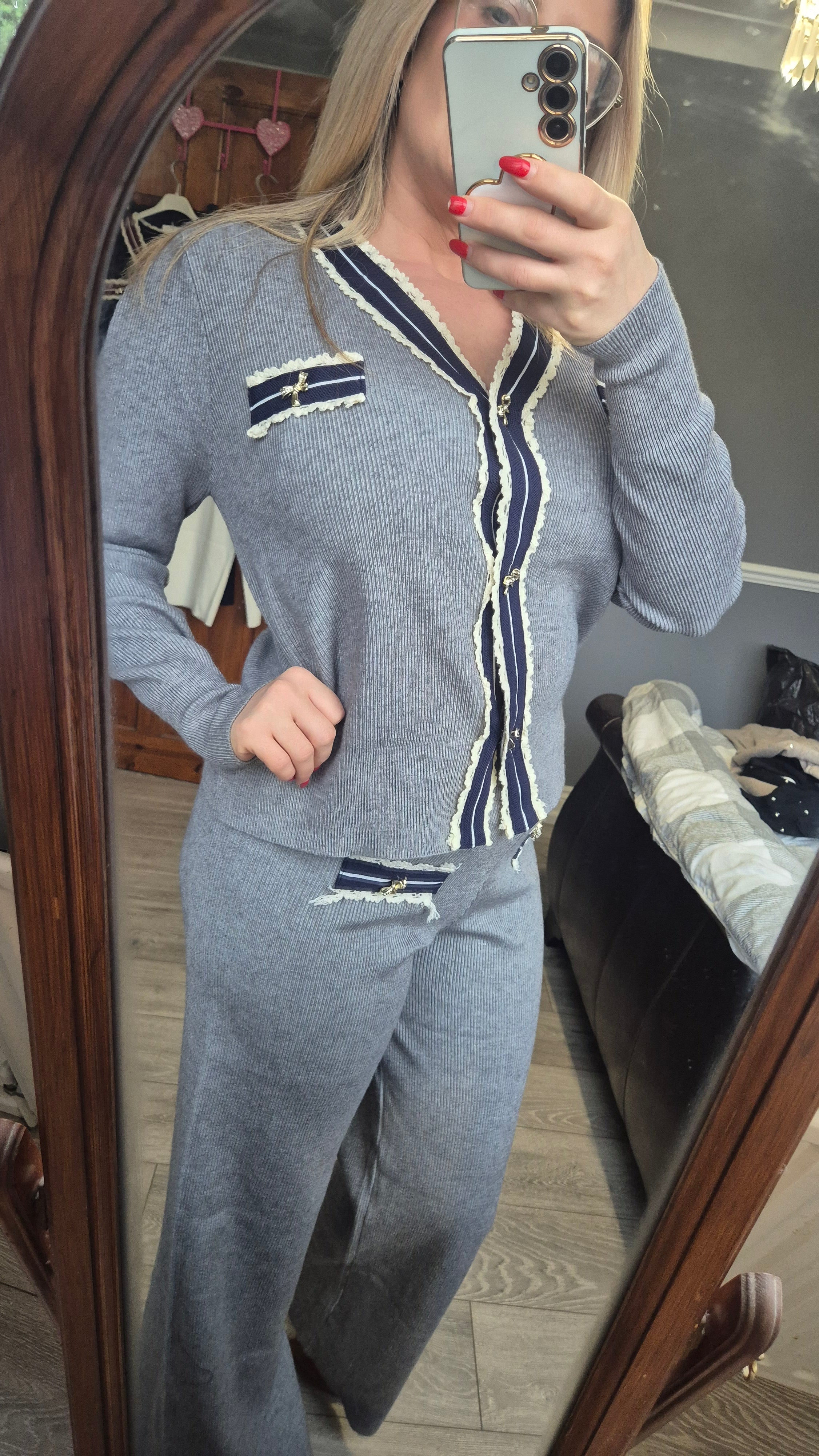 Bow Loungewear Set L/XL