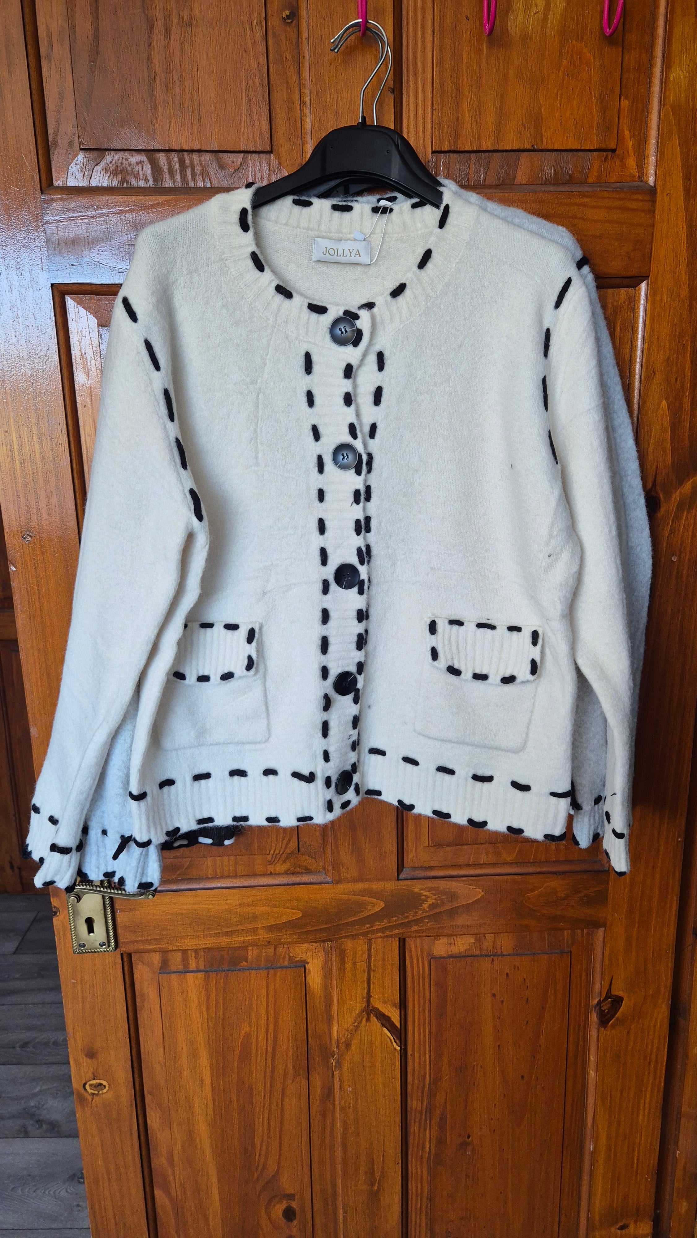 Stitch Knitted Cardigan One Size Various Colours