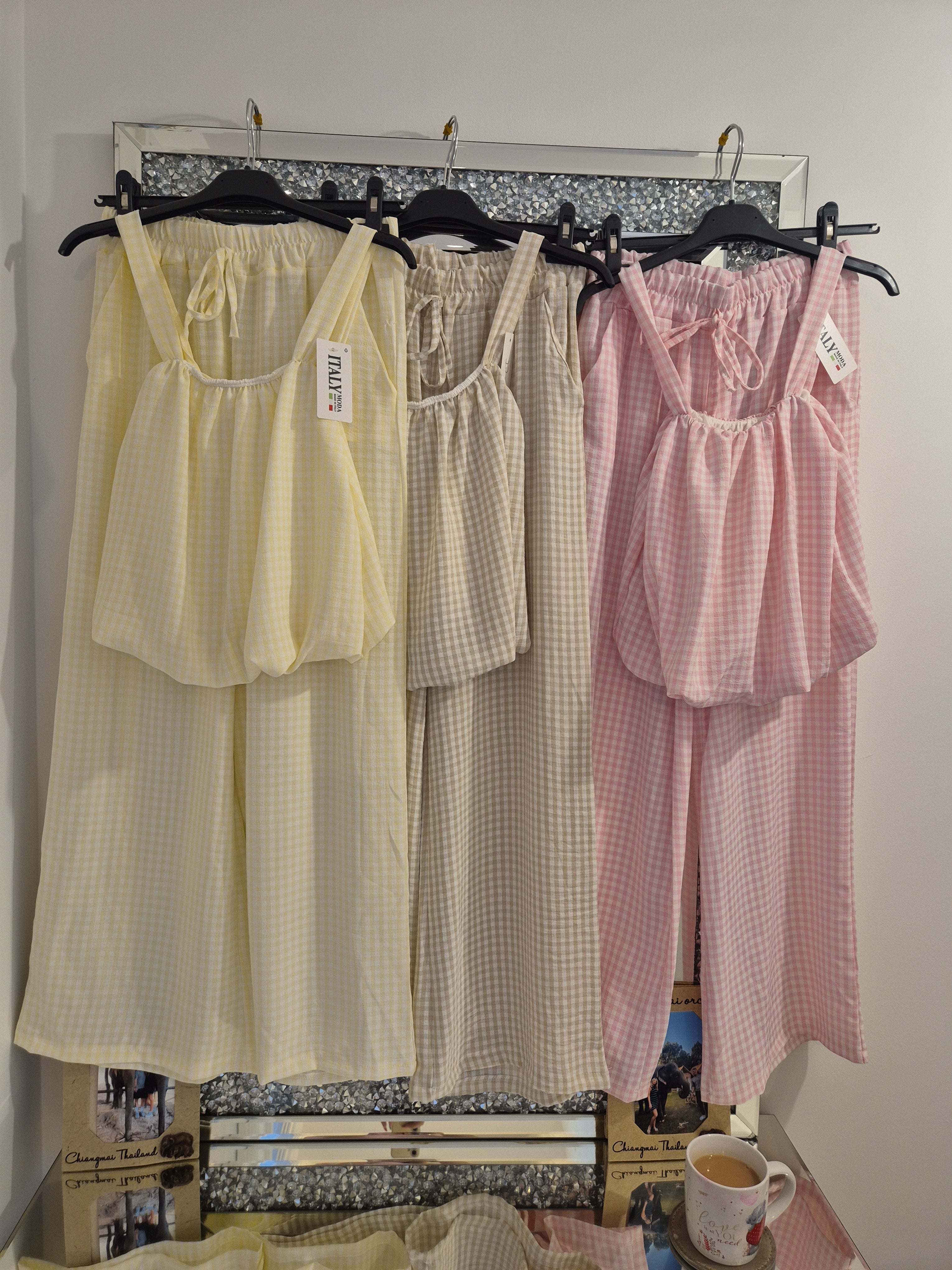 Jodi Gingham Set One Size