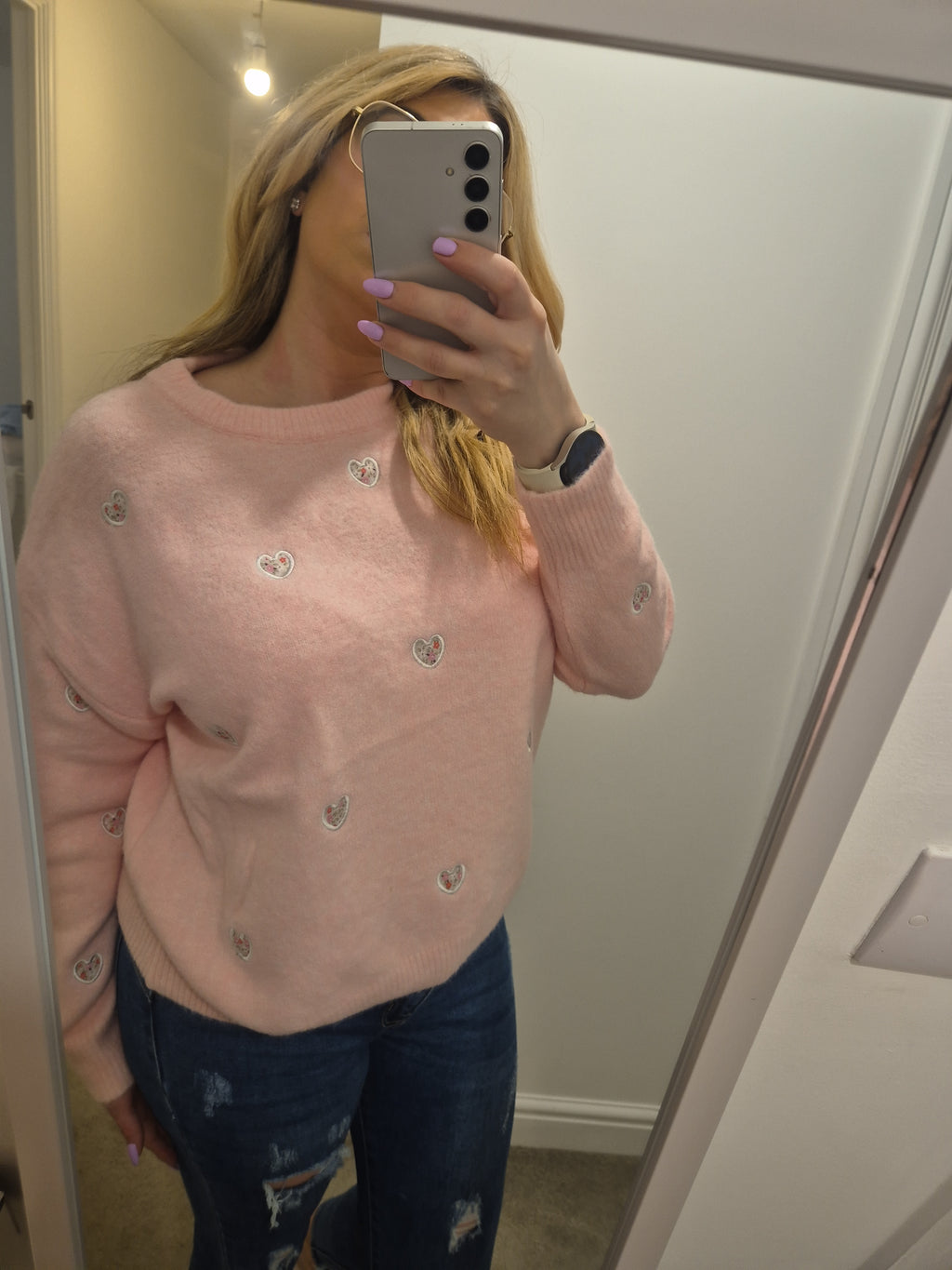 Heart Jumper One Size