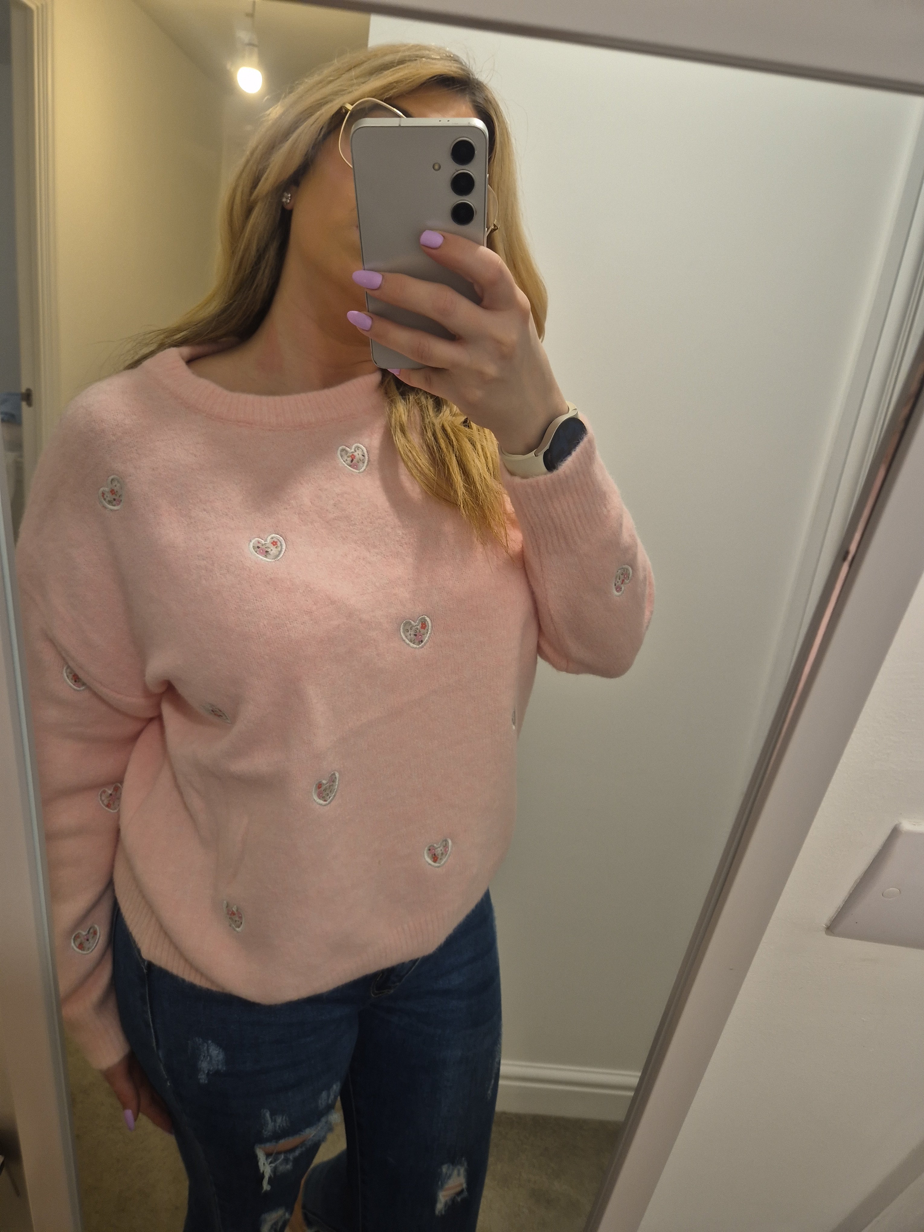 Heart Jumper One Size