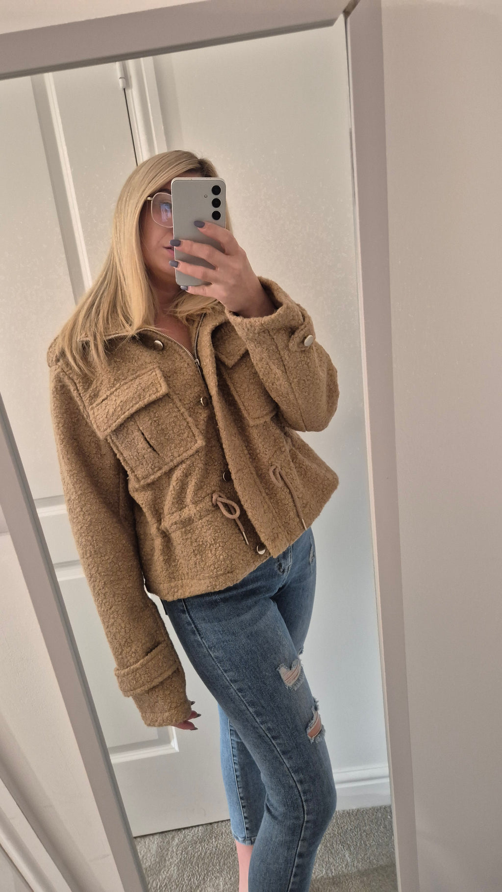 Teddy Fleece Jacket One Size Various Colours