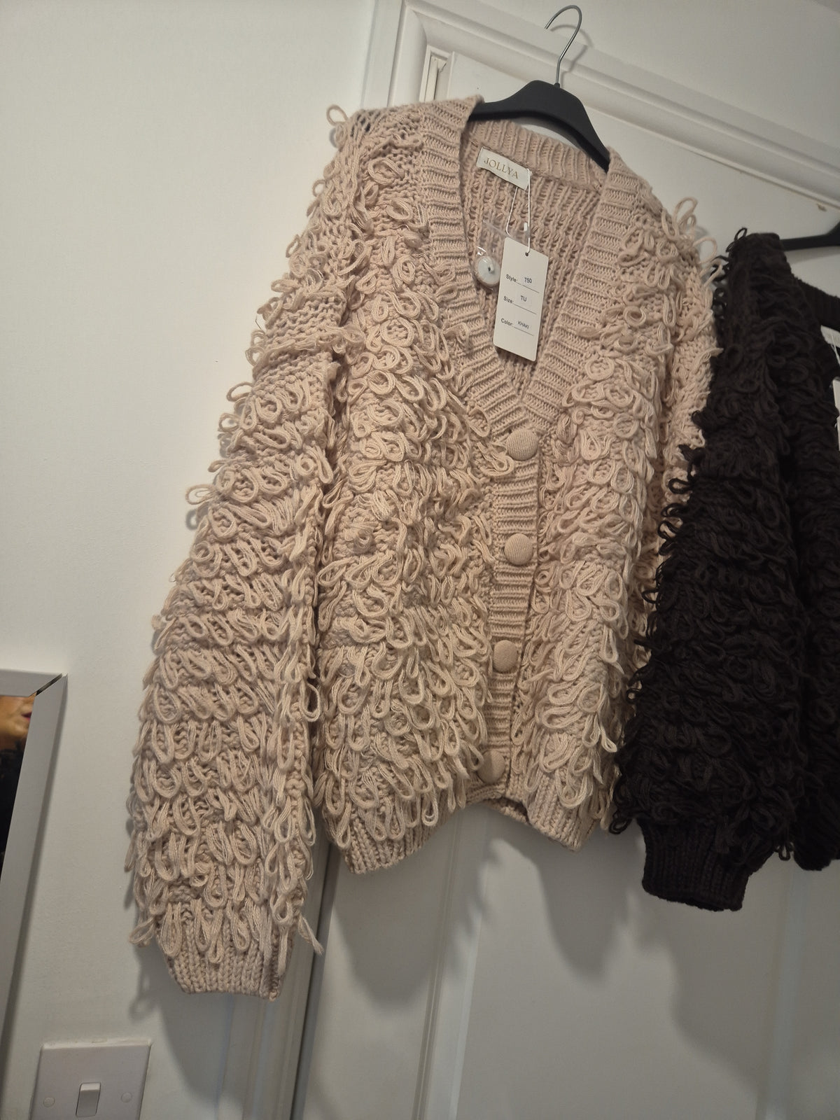 Crazy Knitted Cardigan one Size