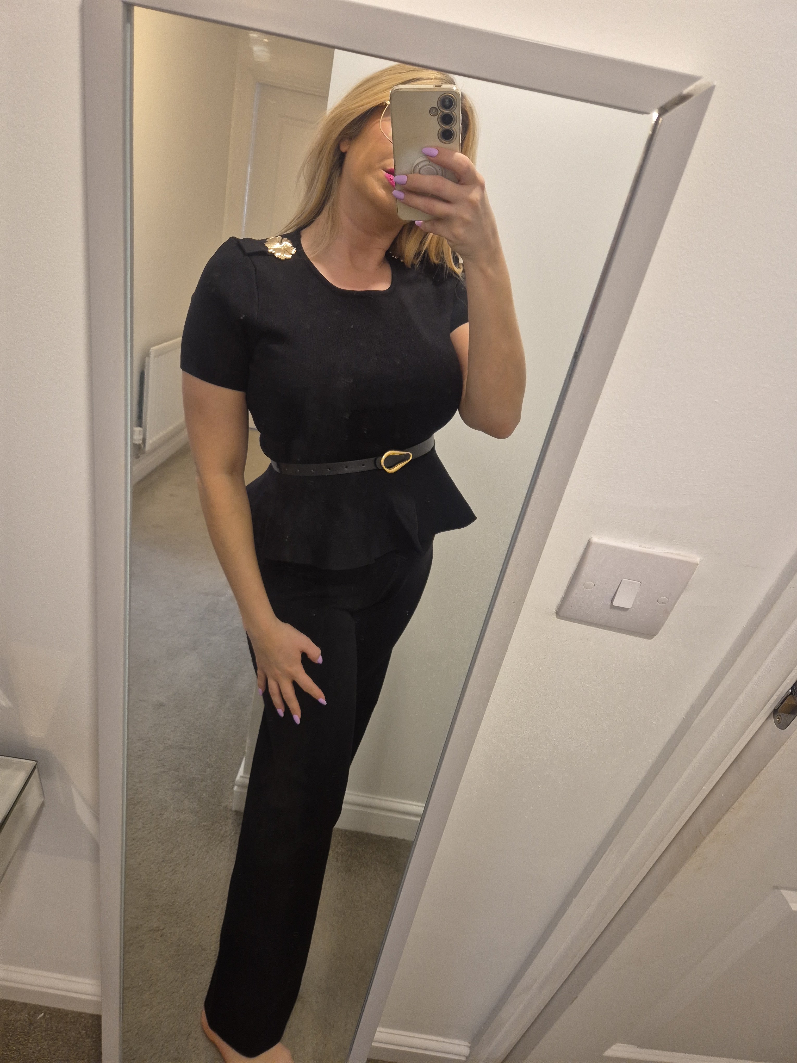 Flower Broach Set One Size