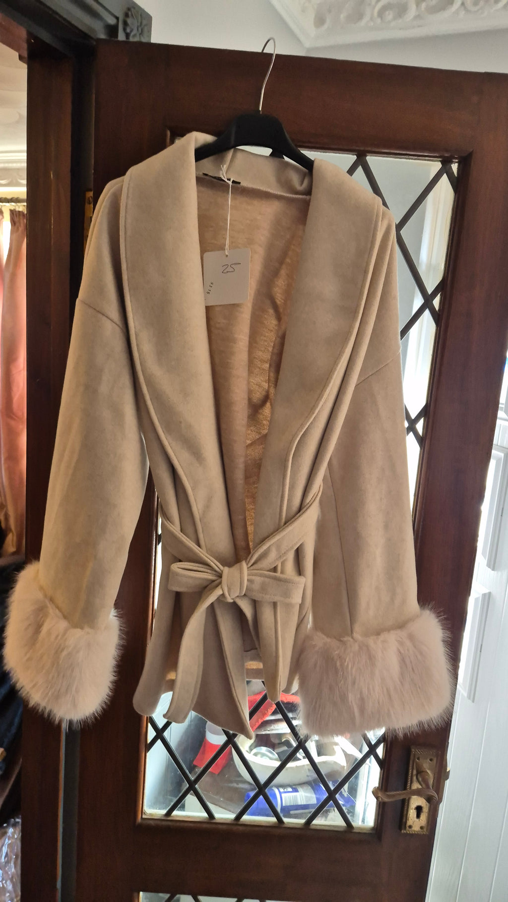 Faux Fur Jacket One Size