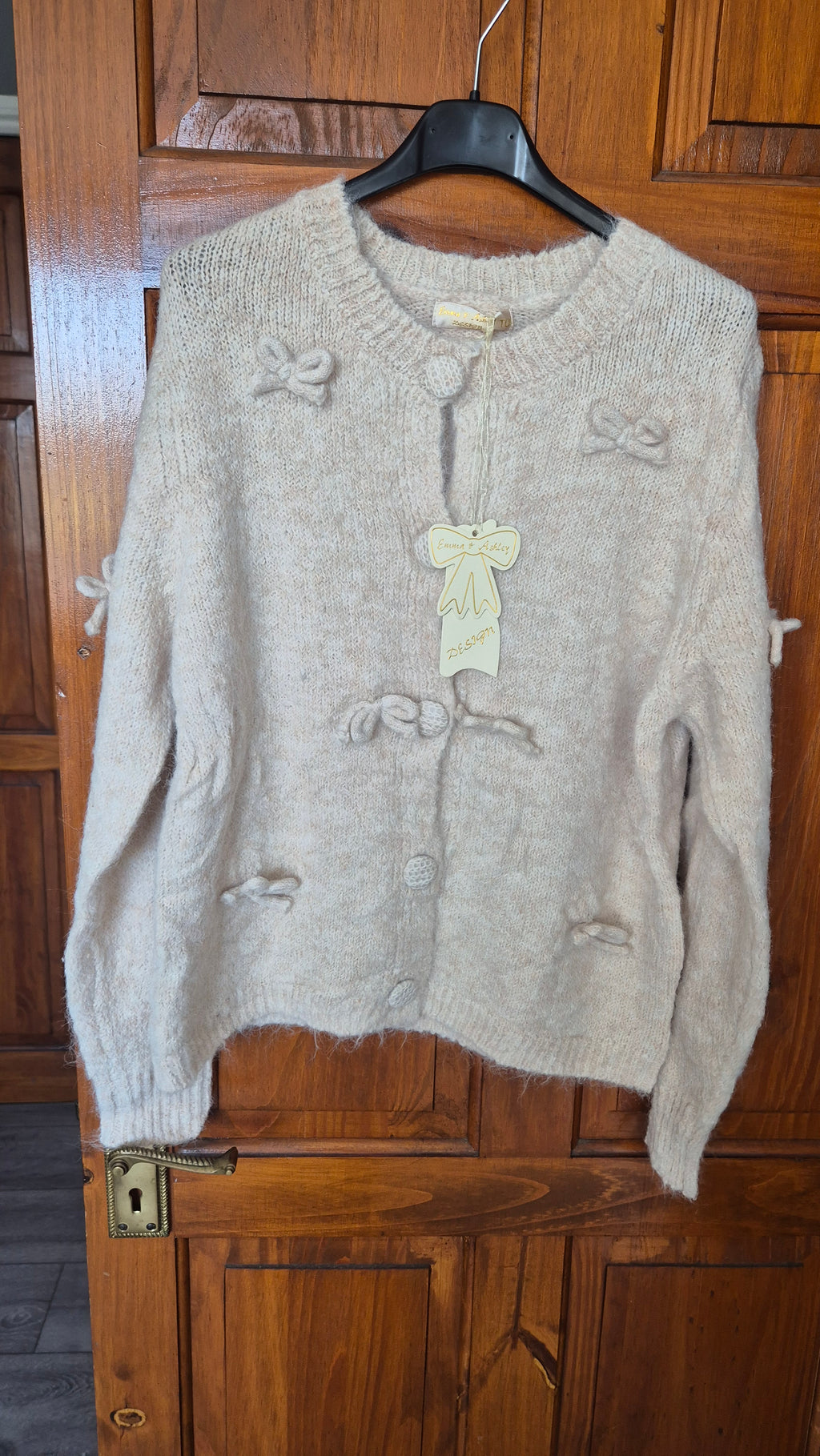 Bow Cardigan One Size Various Colours