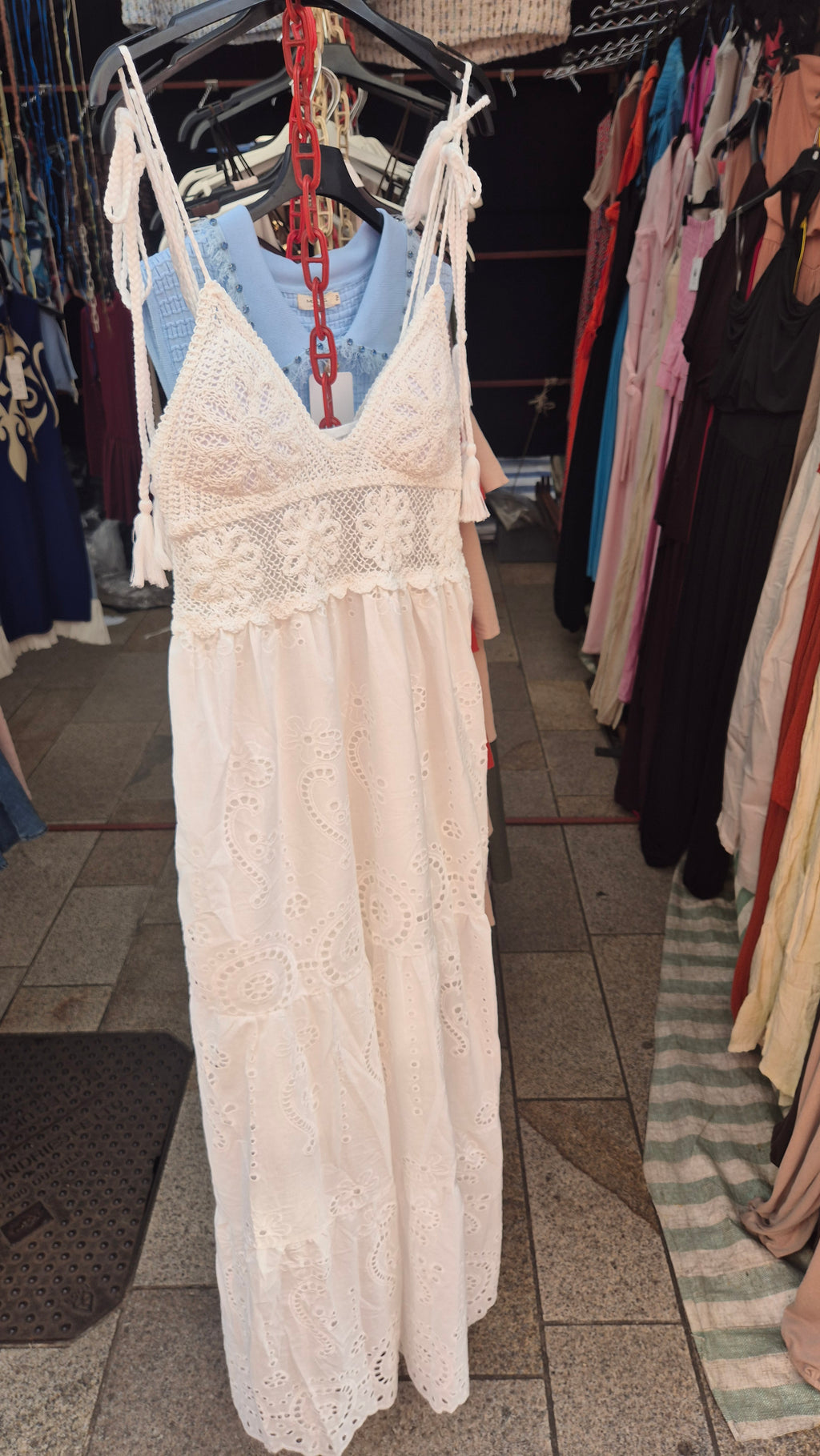 White Cotton Maxi