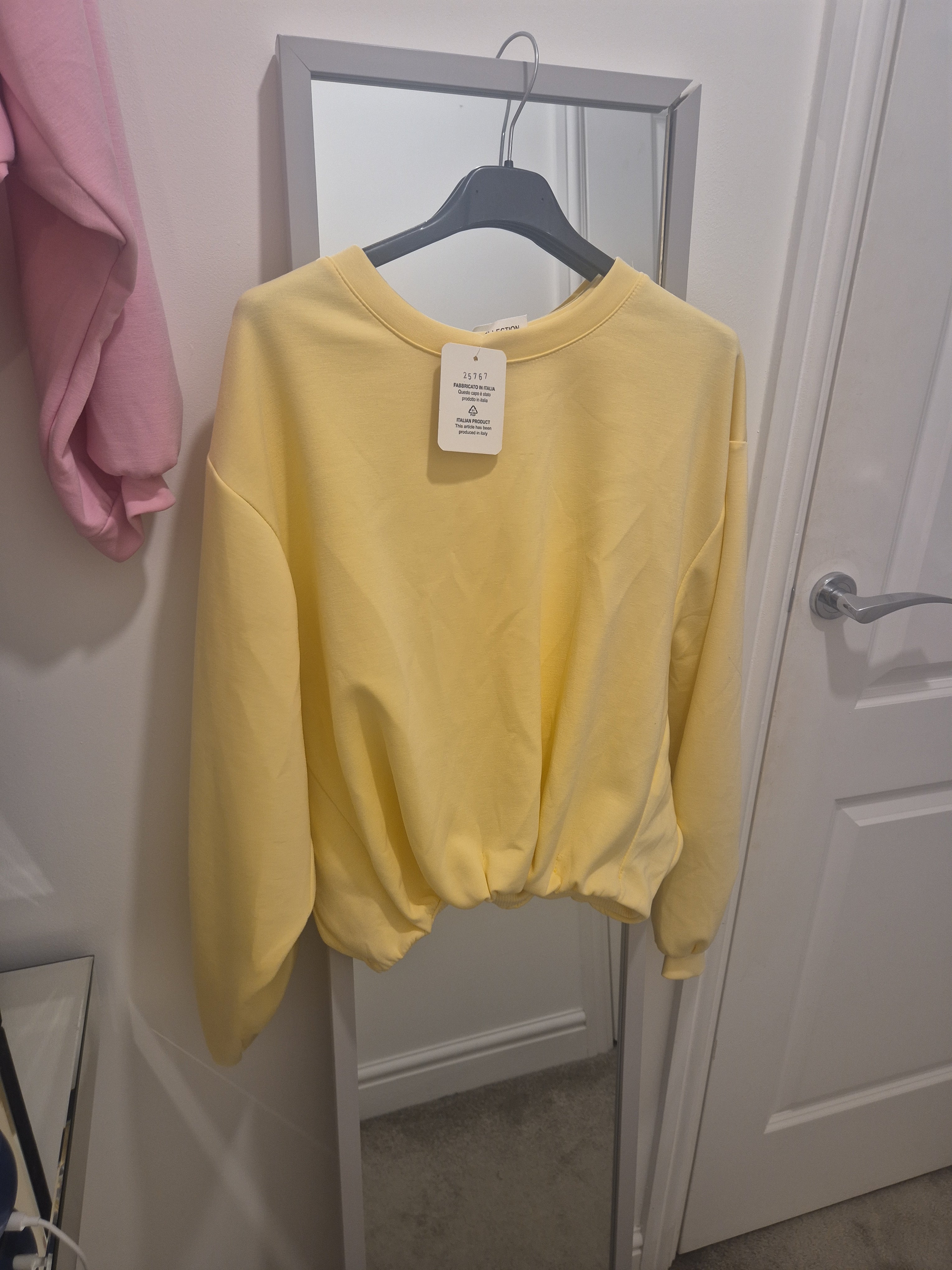 Rouched Sweater One Size