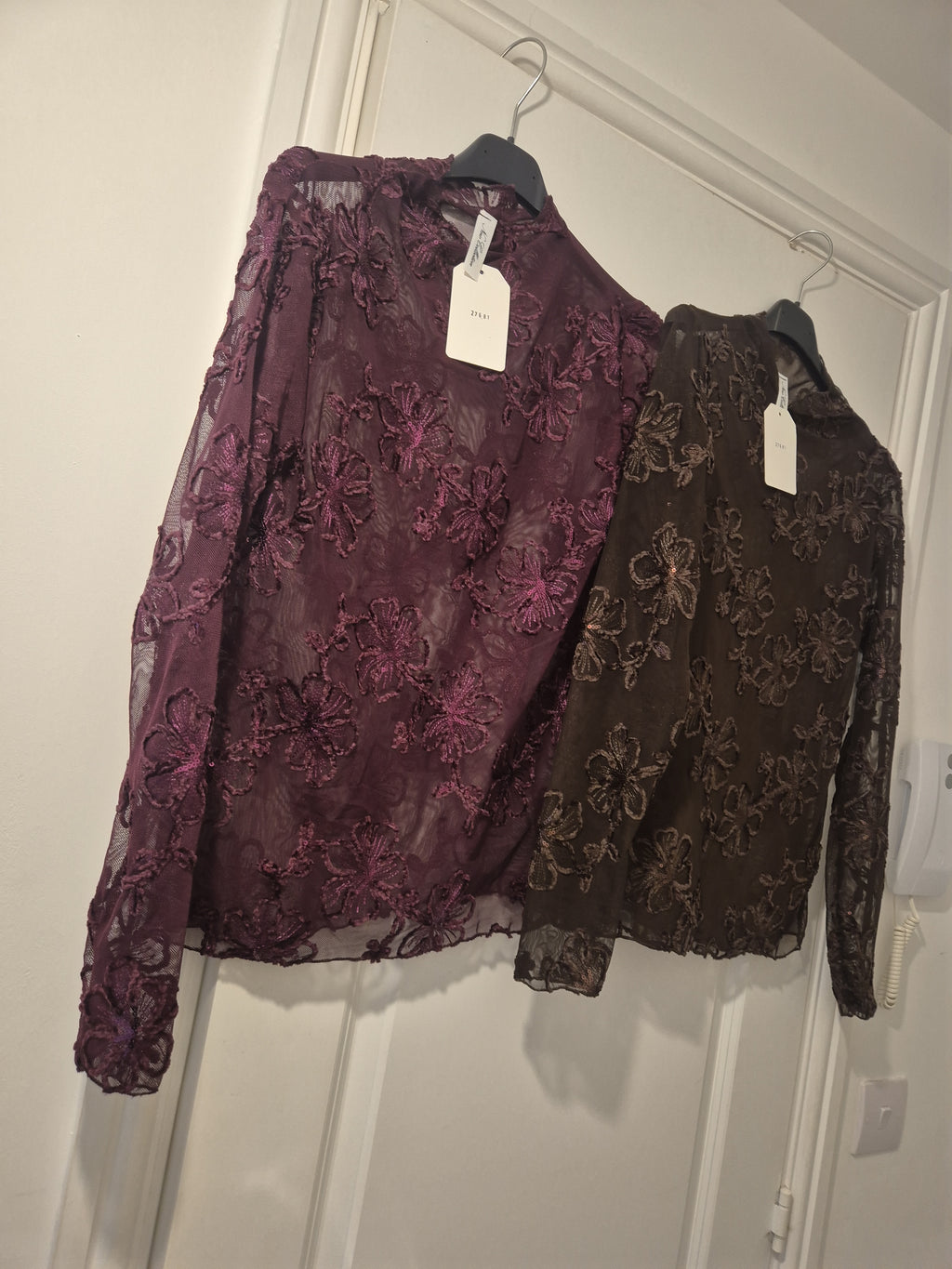Mesh Flower Top One Size