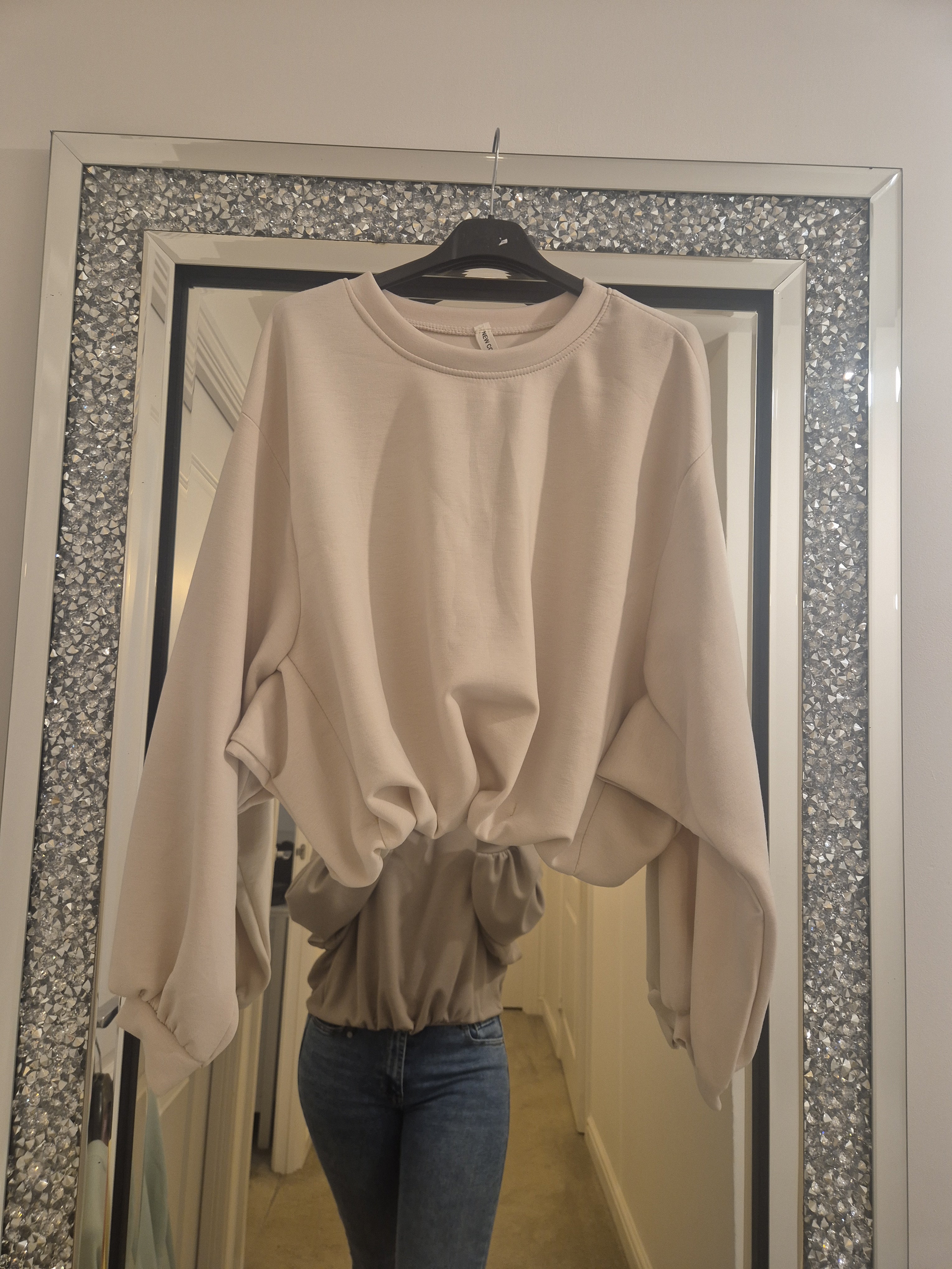 Rouched Sweater One Size