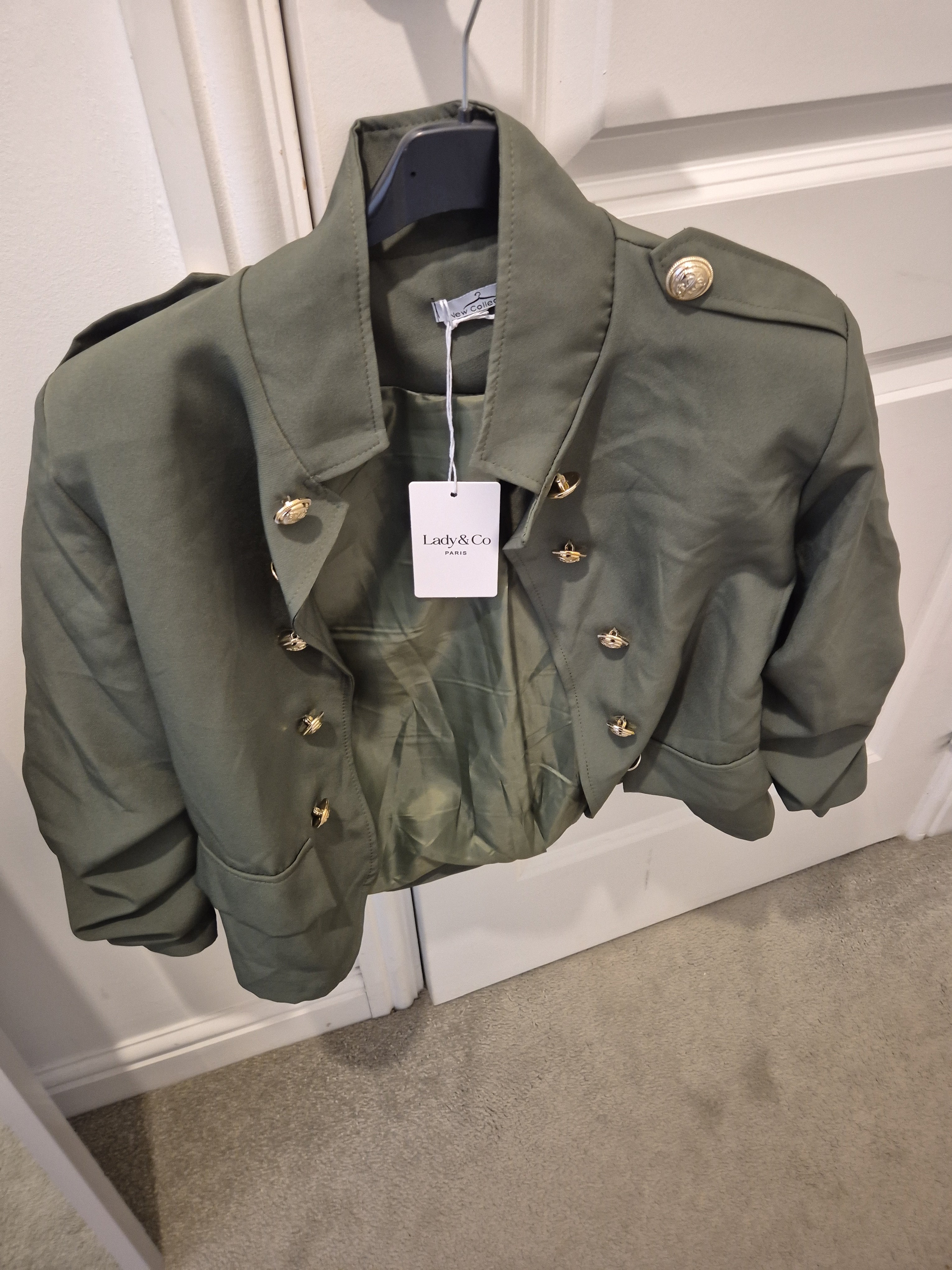 Rouched Jacket One Size