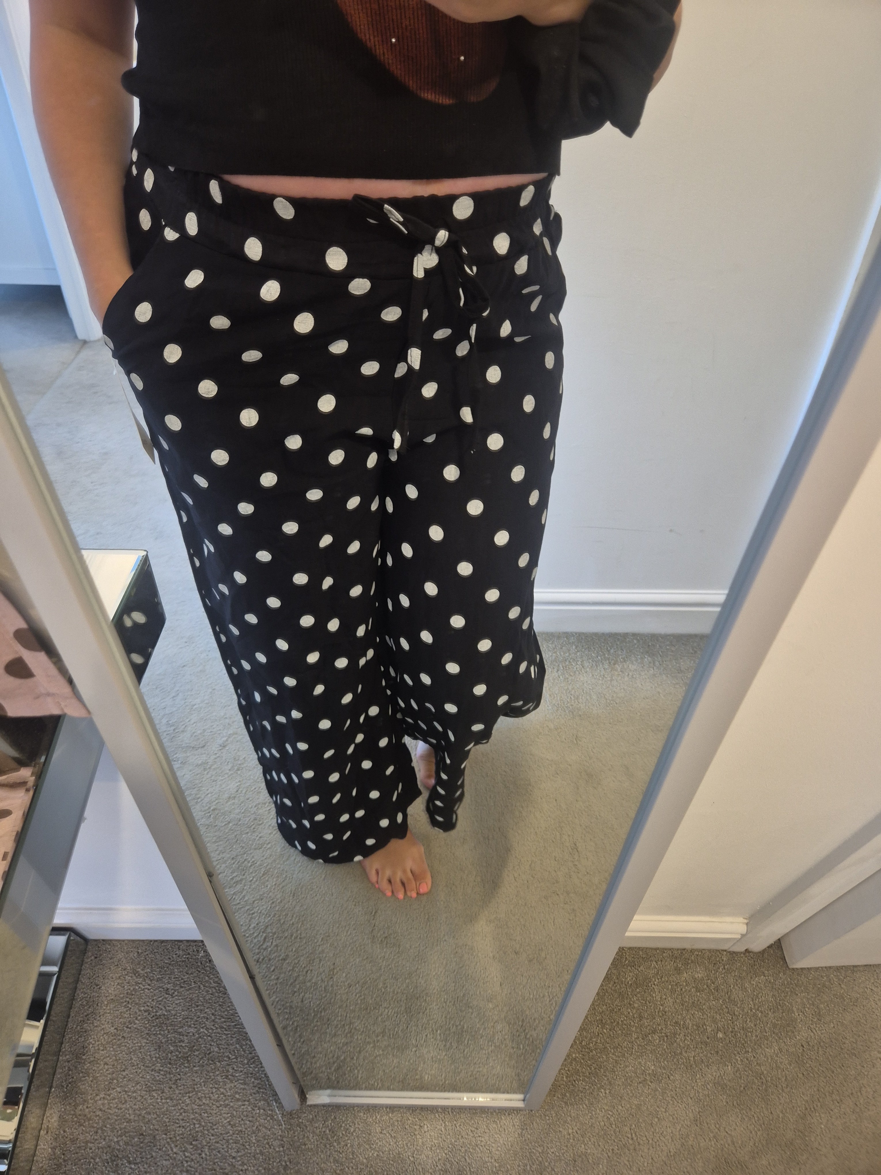 Polka Dot Trouser One Size