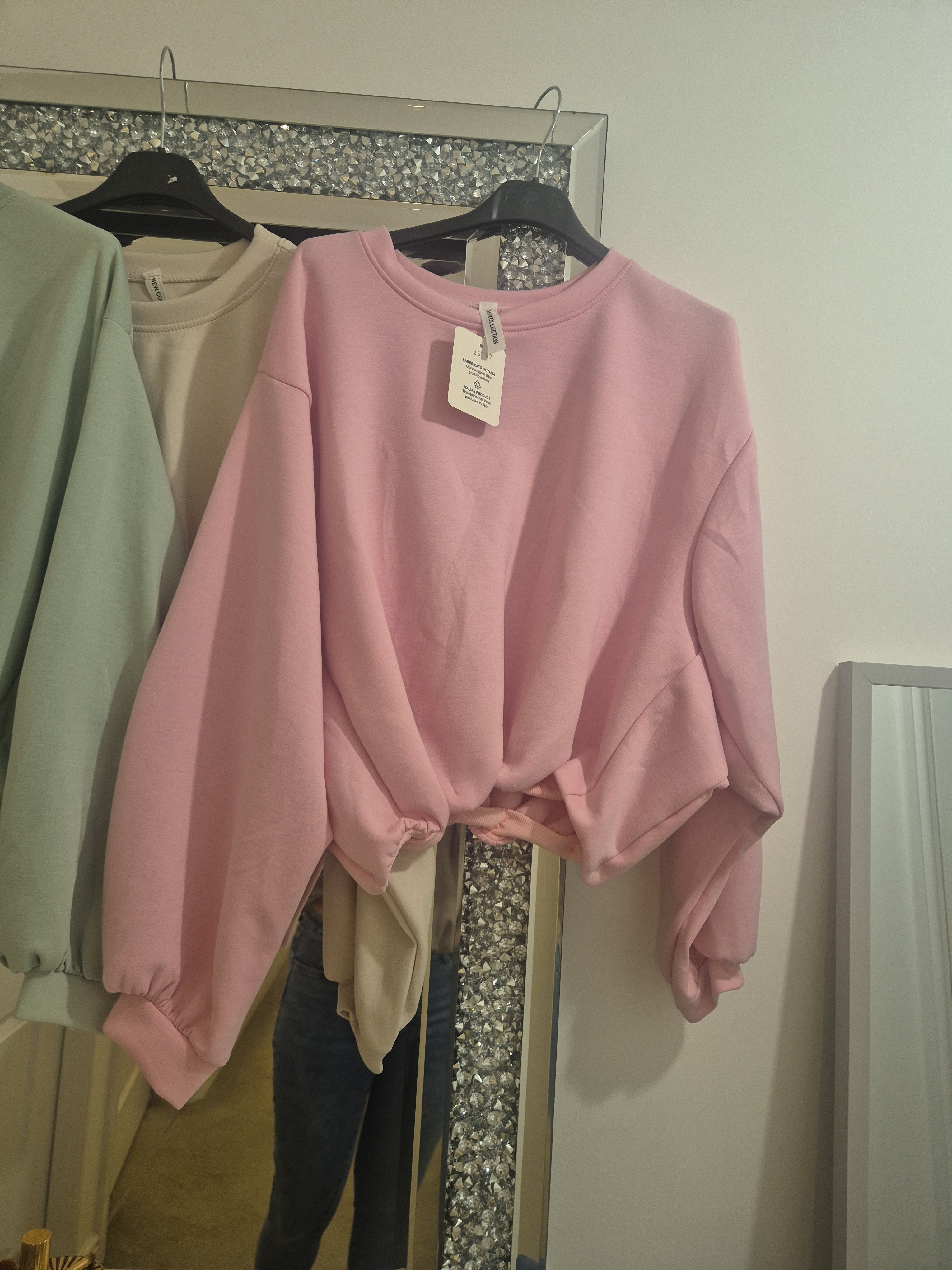 Rouched Sweater One Size