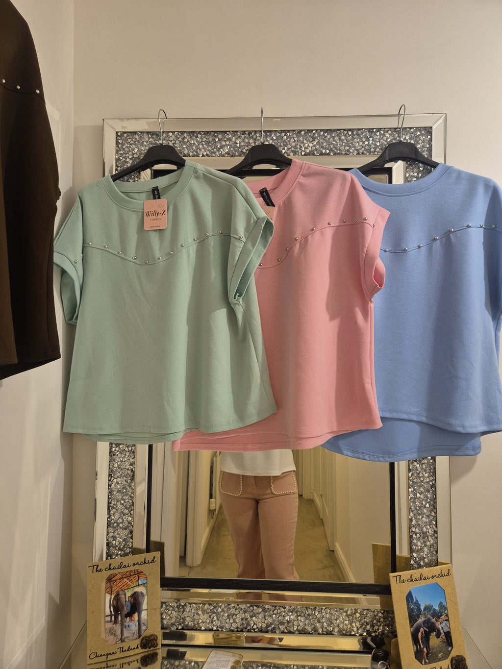 Studded Tee One Size