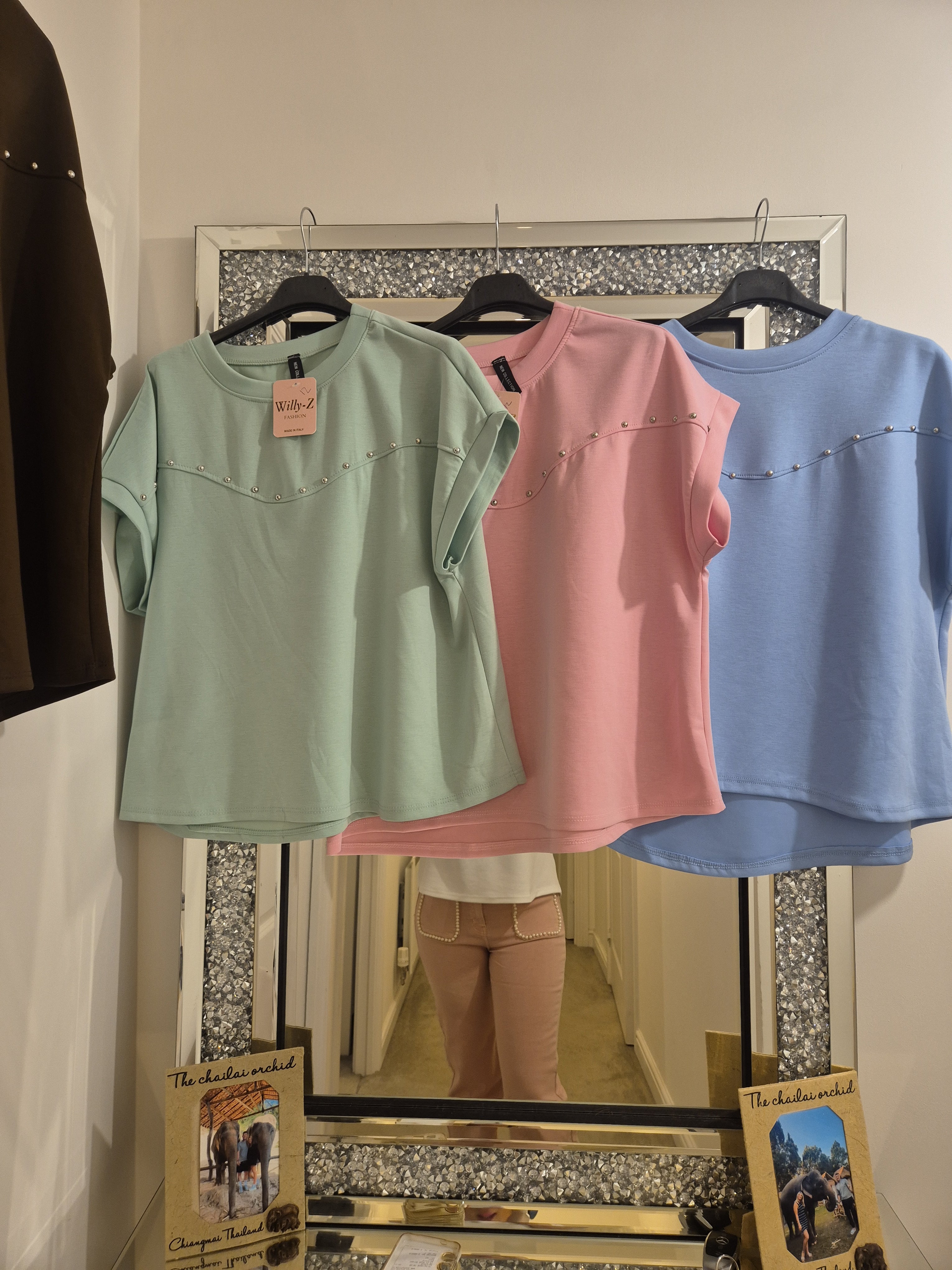 Studded Tee One Size