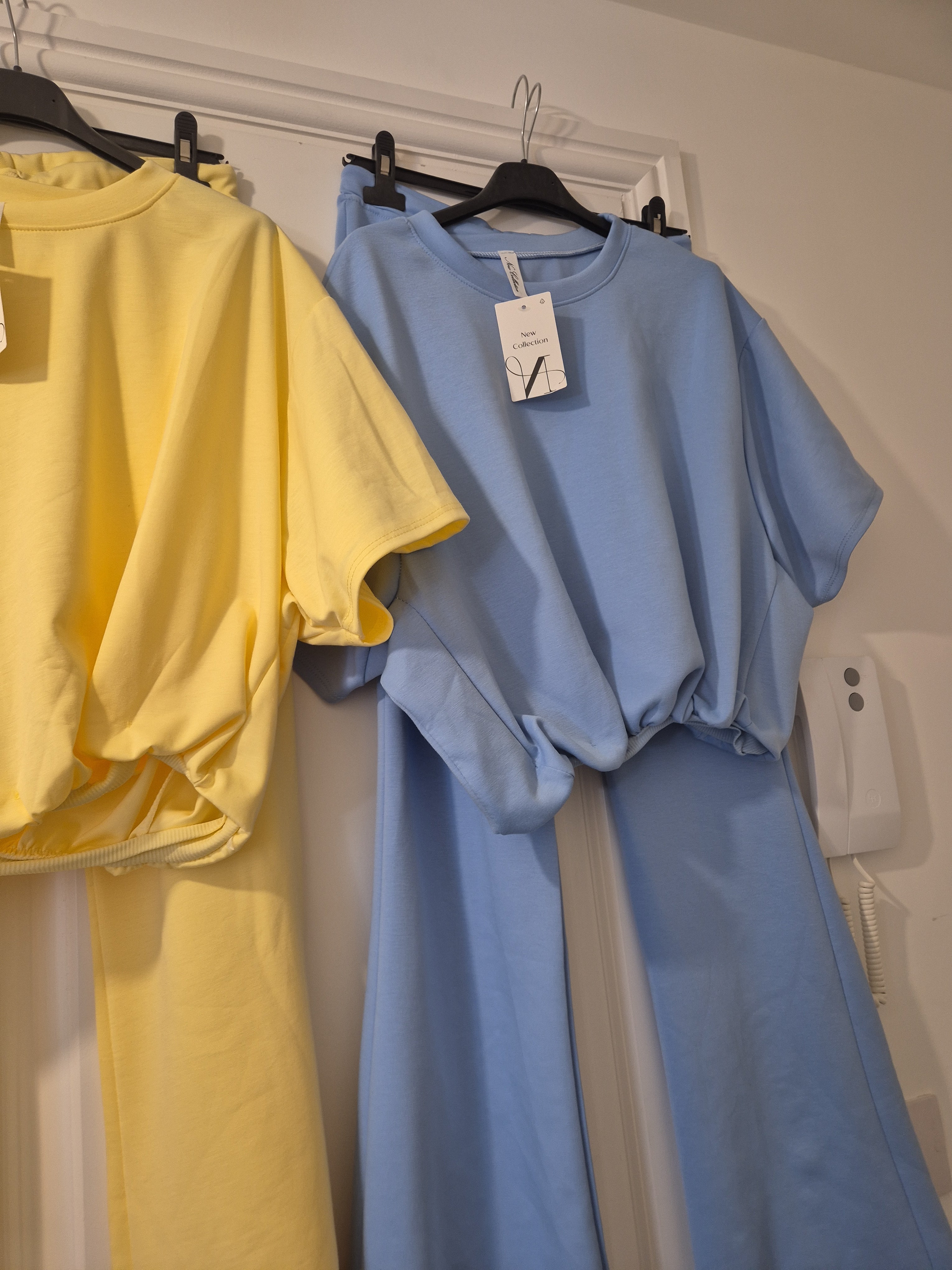 Yoga Pant Set Short Sleeve