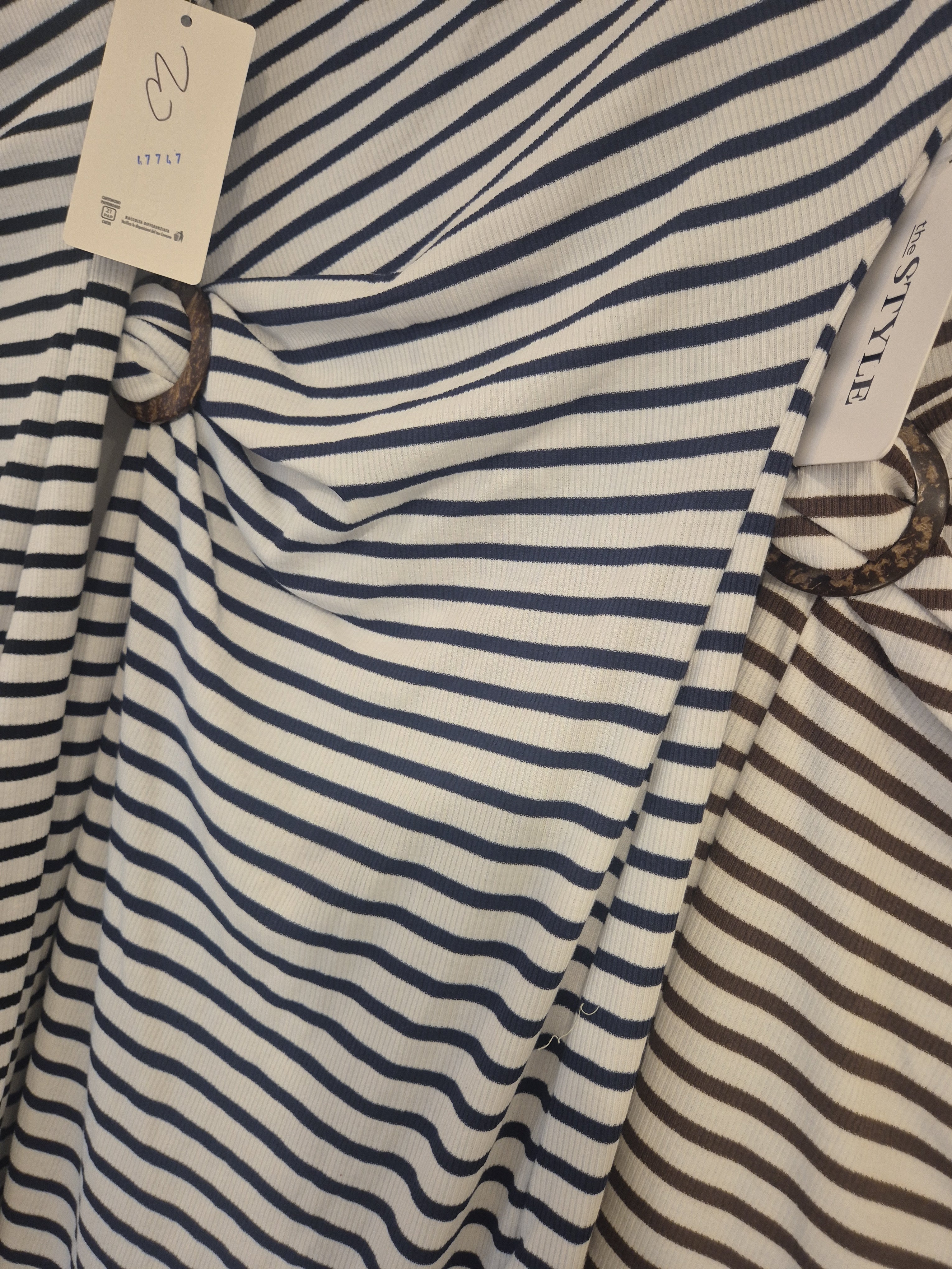 Stripe Dress One Size