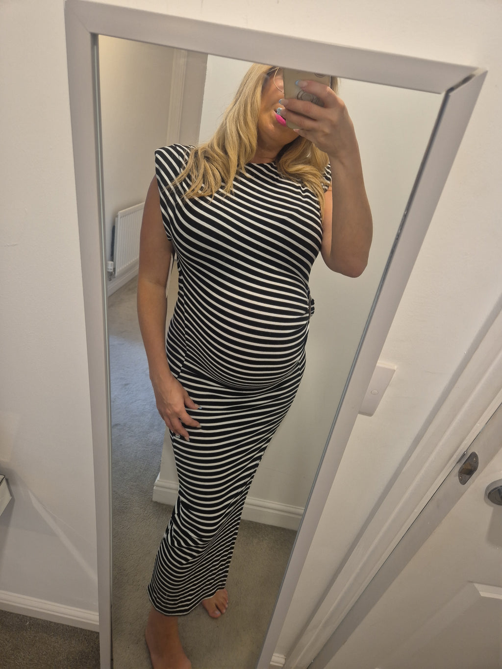Stripe Dress One Size
